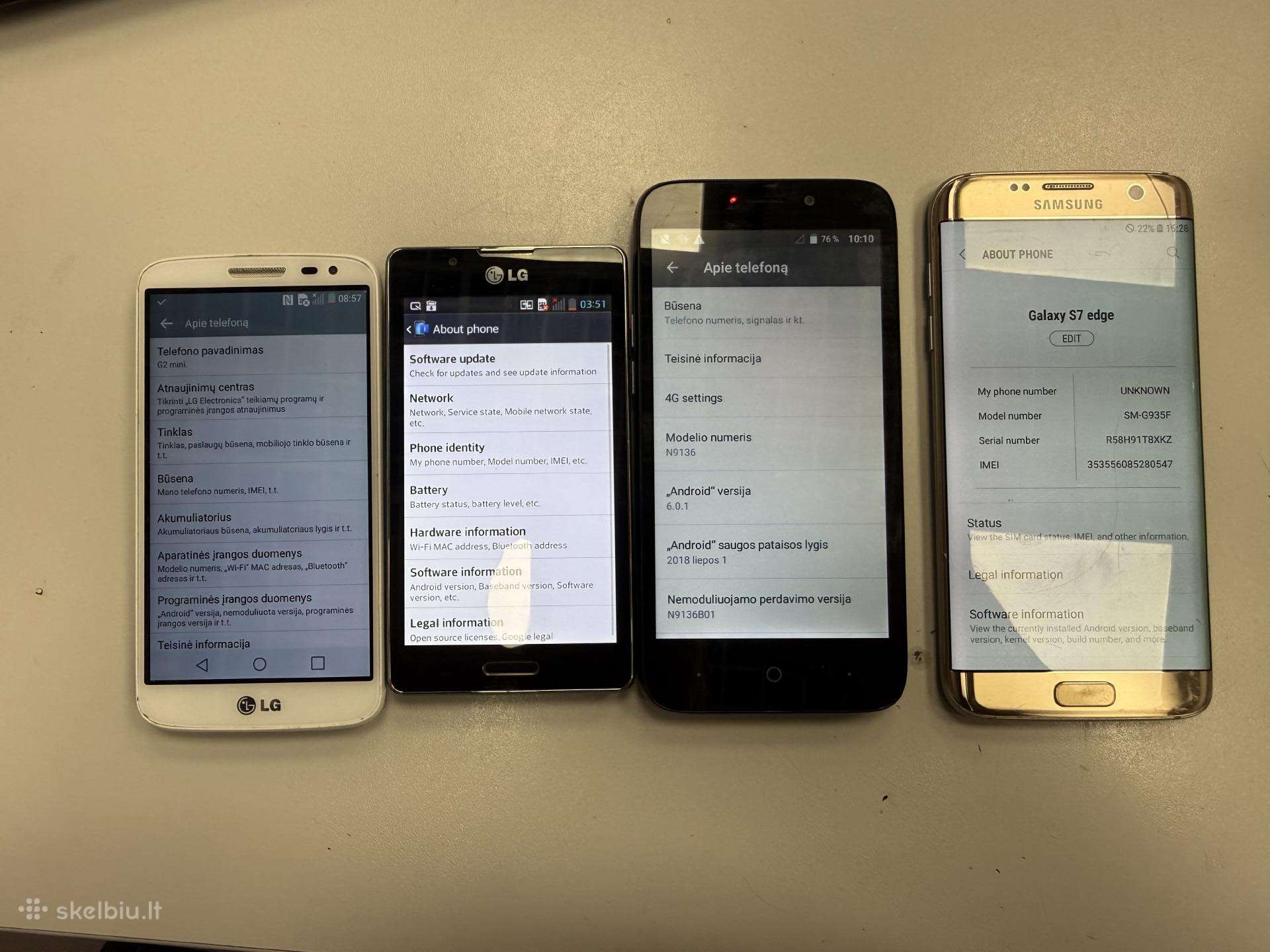 Samsung, LG, Zte