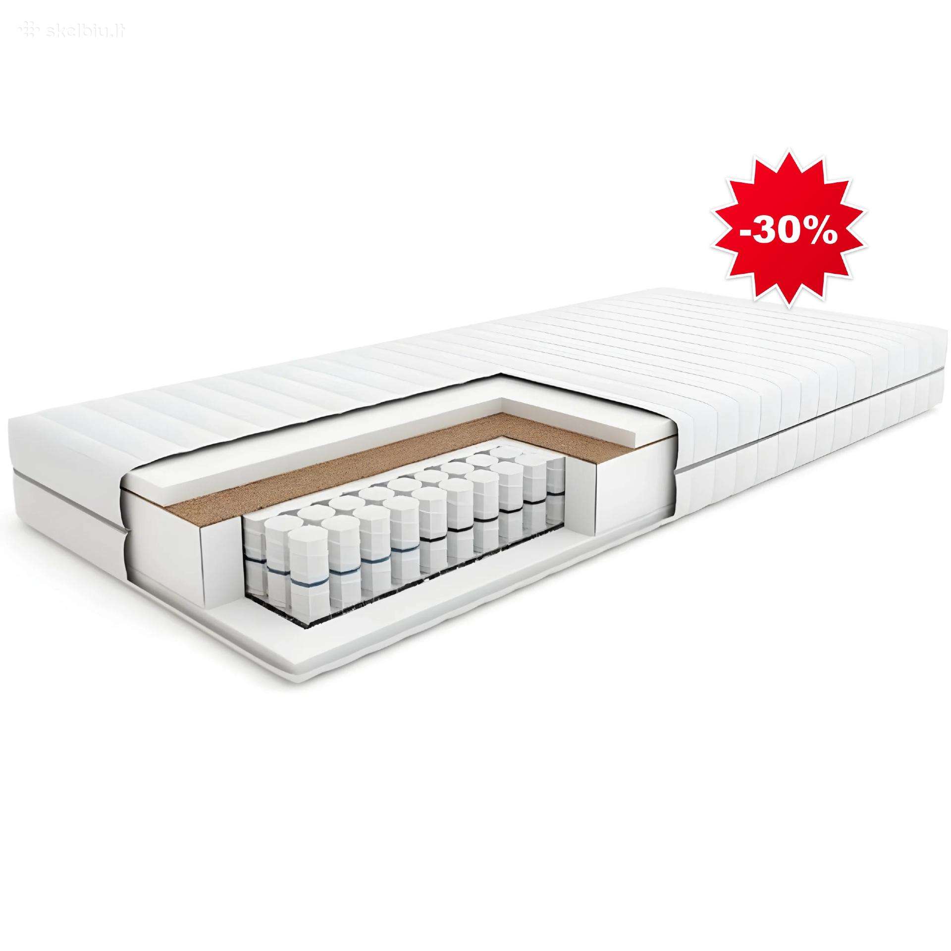 Ortopedinis čiužinys Hilding 140x200 Ukmergė