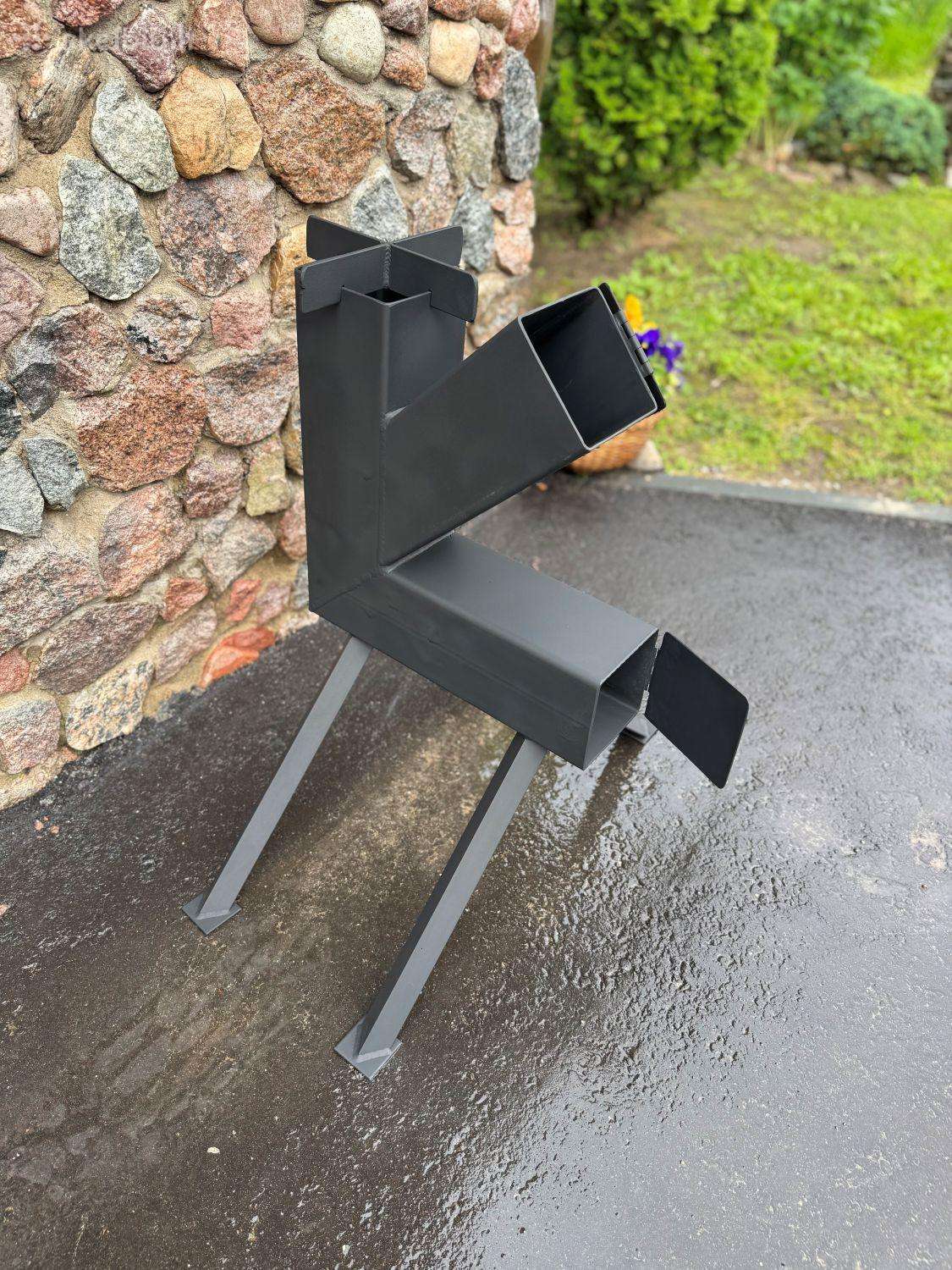 Kompaktiška raketinė lauko krosnelė, 70 cm