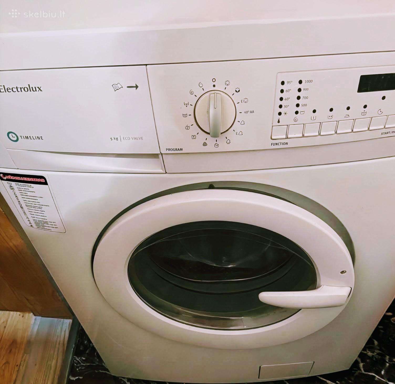 Electrolux A klases 5kg skalbimo masina