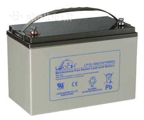 Leoch Lp12-100 12v 100ah Agm + Crx 8a