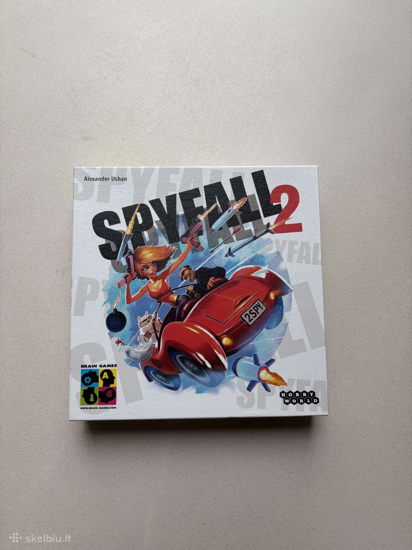 Spyfall2 stalo zaidimas