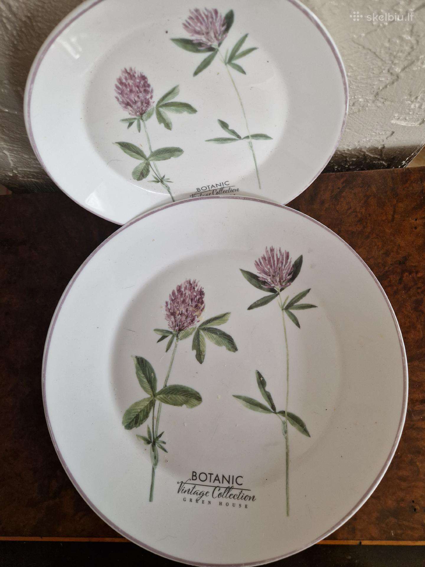 ,Botanic Vintage Collection - Green House lėkštė
