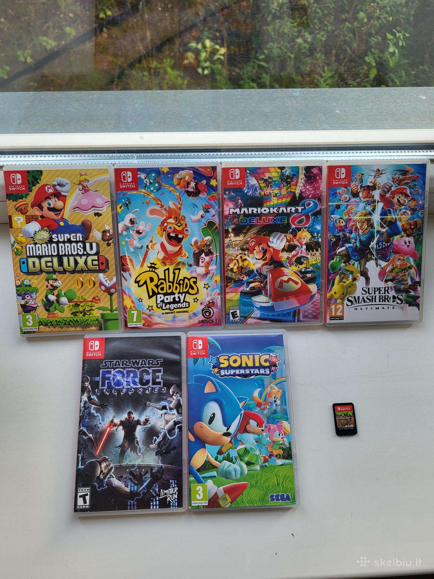 Nintendo switch žaidimai