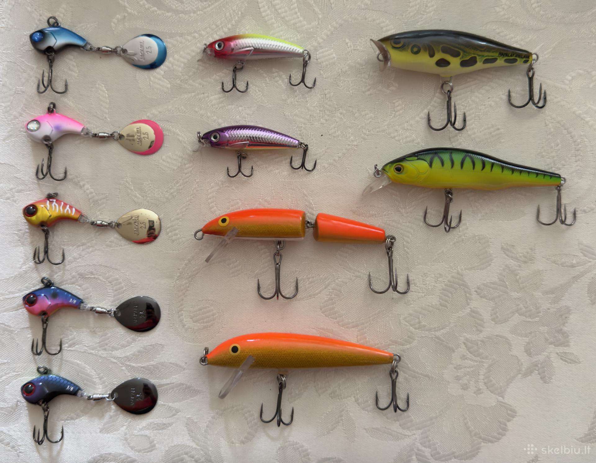 Rapala ir jackall masalai