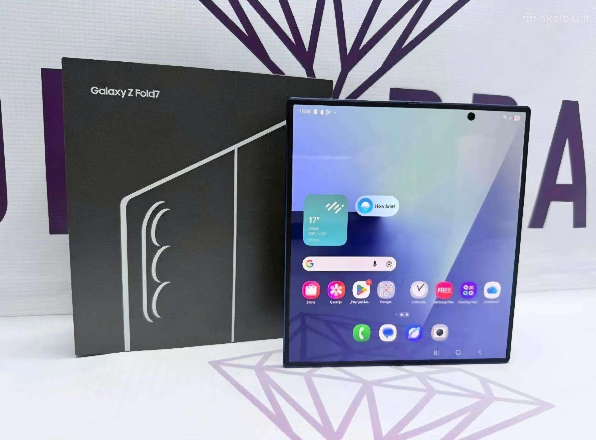 Samsung Z Fold 7 (12/256gb). Siunčiame