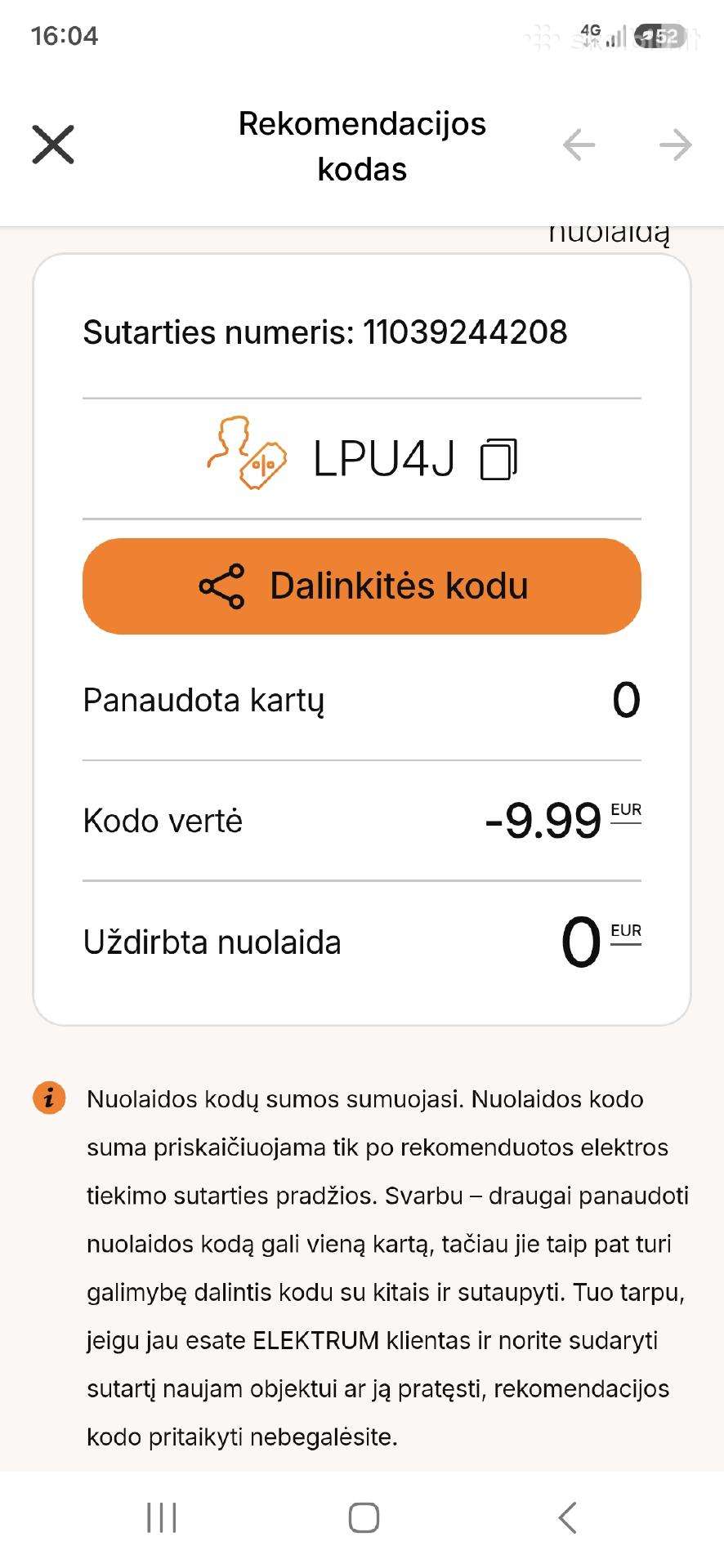 Elektrum 9.99eur nuolaidos kodas