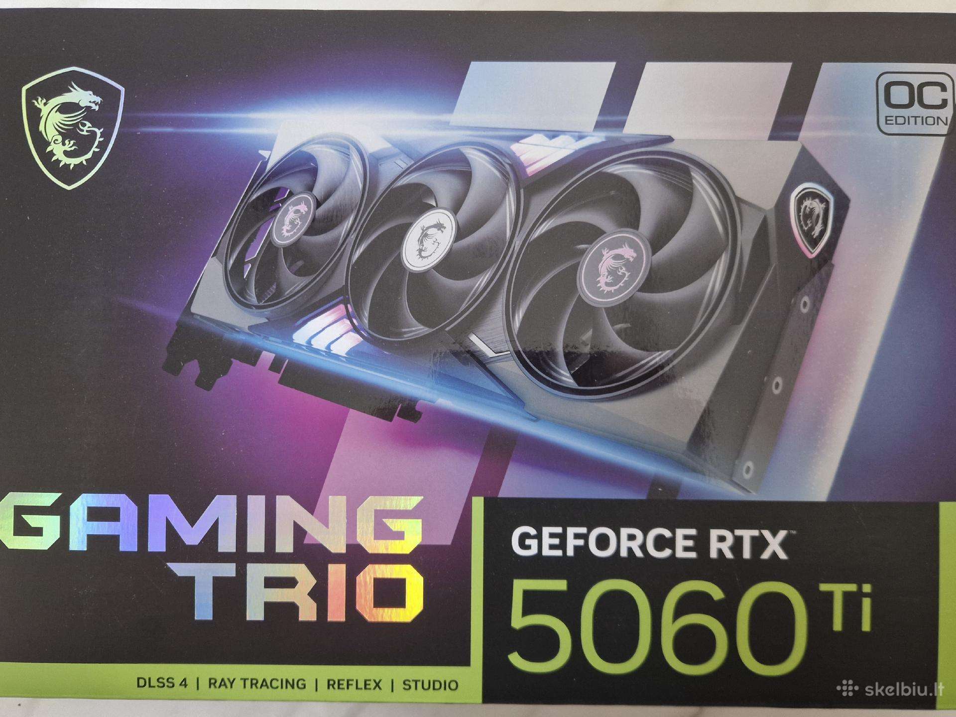 Rtx 5060 ti Msi trio 8gb