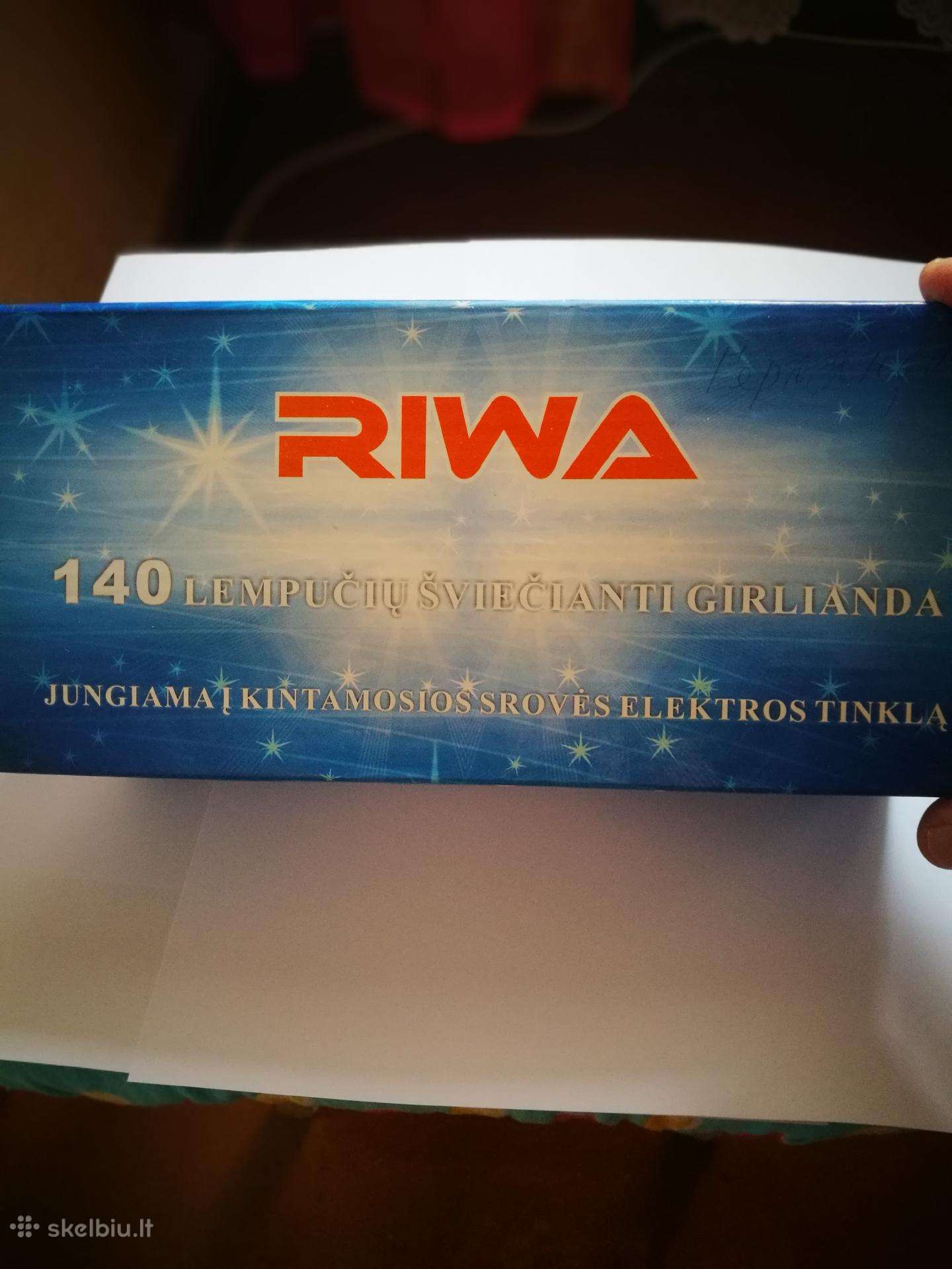 Kaledine girlianda 140 LED lempuciu, nauja