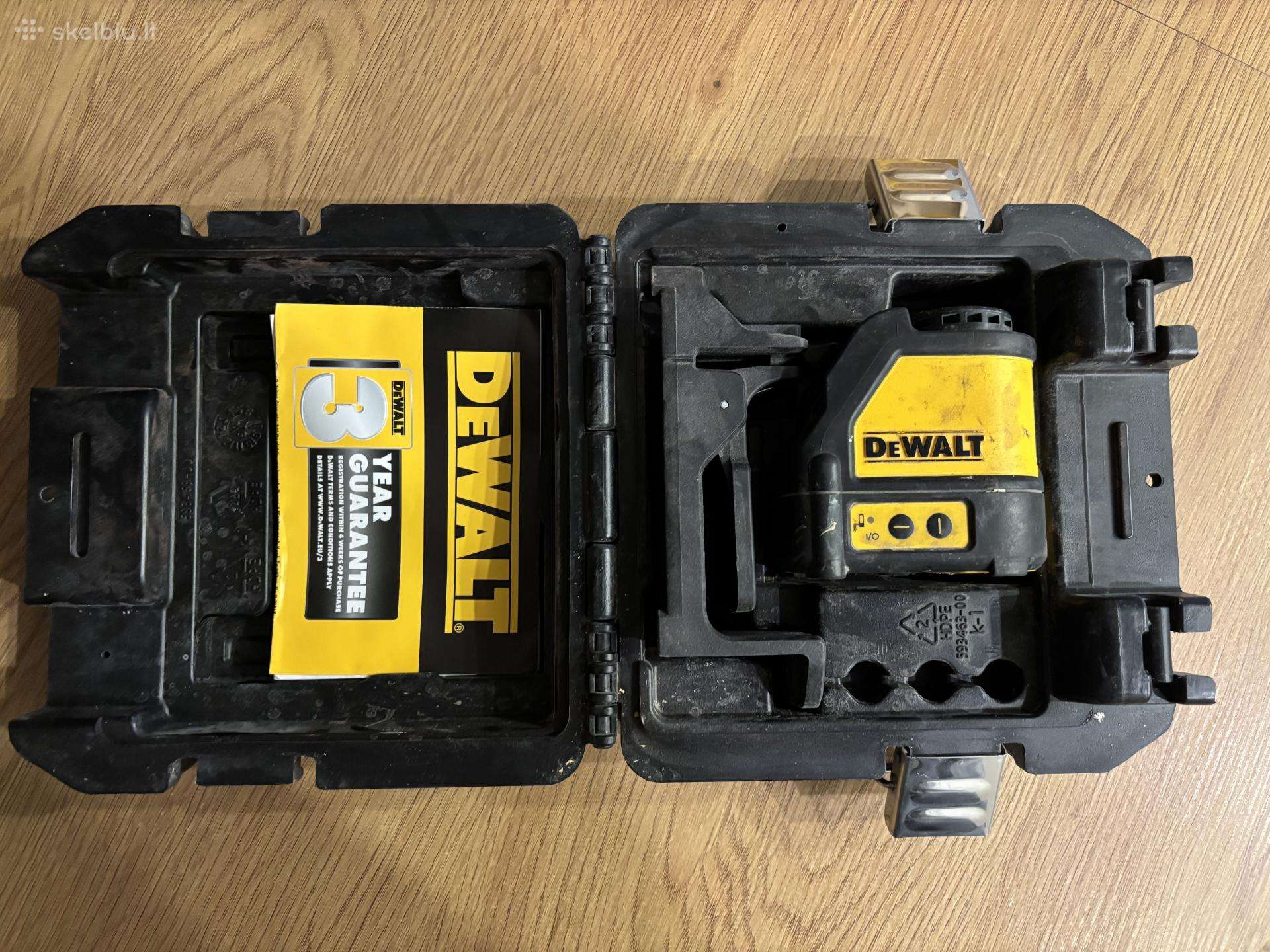 Dewalt kryžminis lazeris