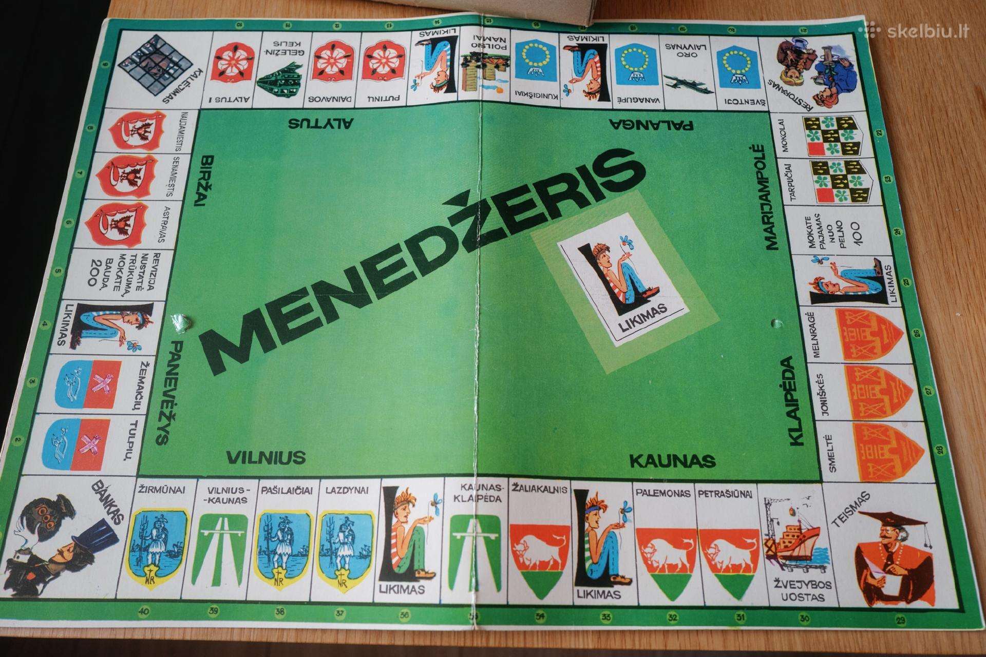 Stalo žaidimas Menedžeris