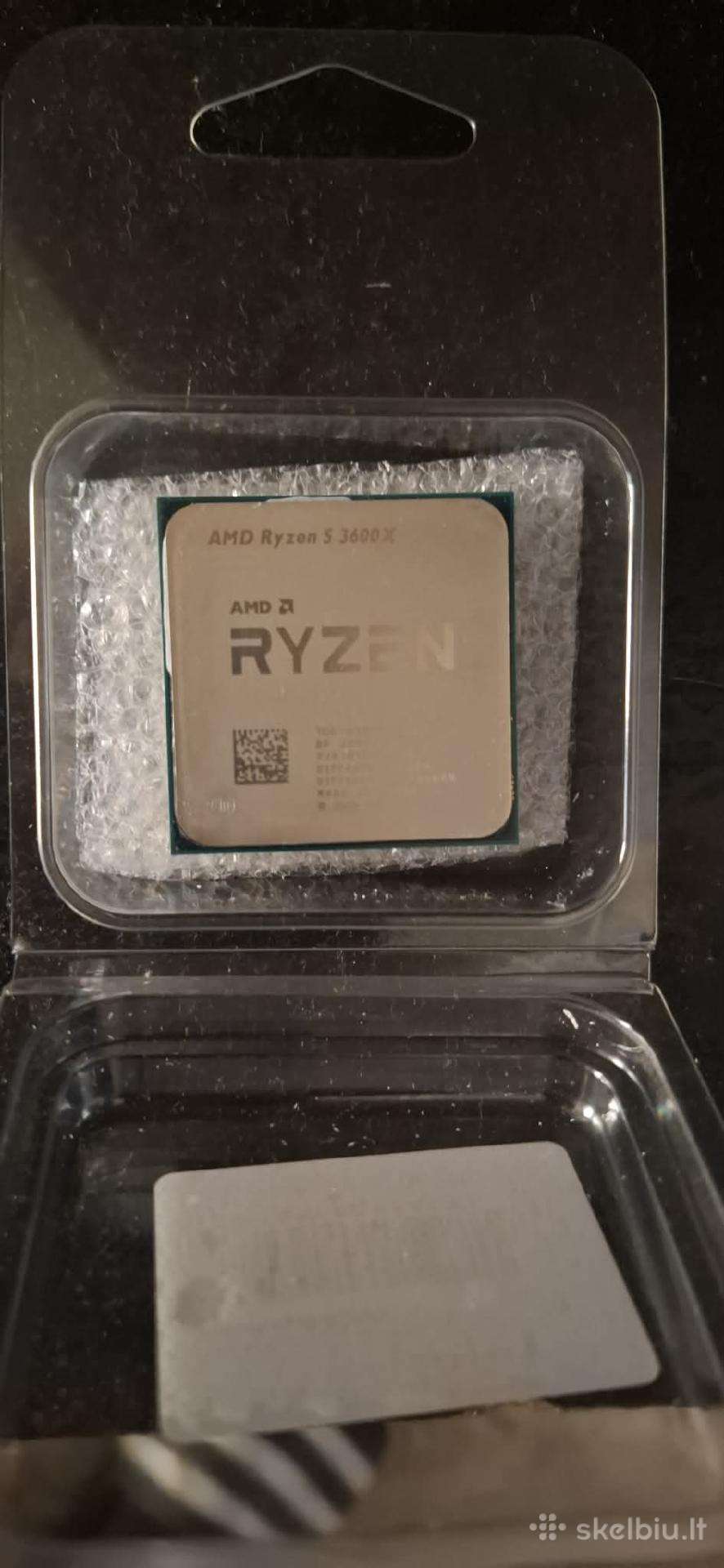 Parduodu naudotą Cpu Amd Ryzen 5 3600x