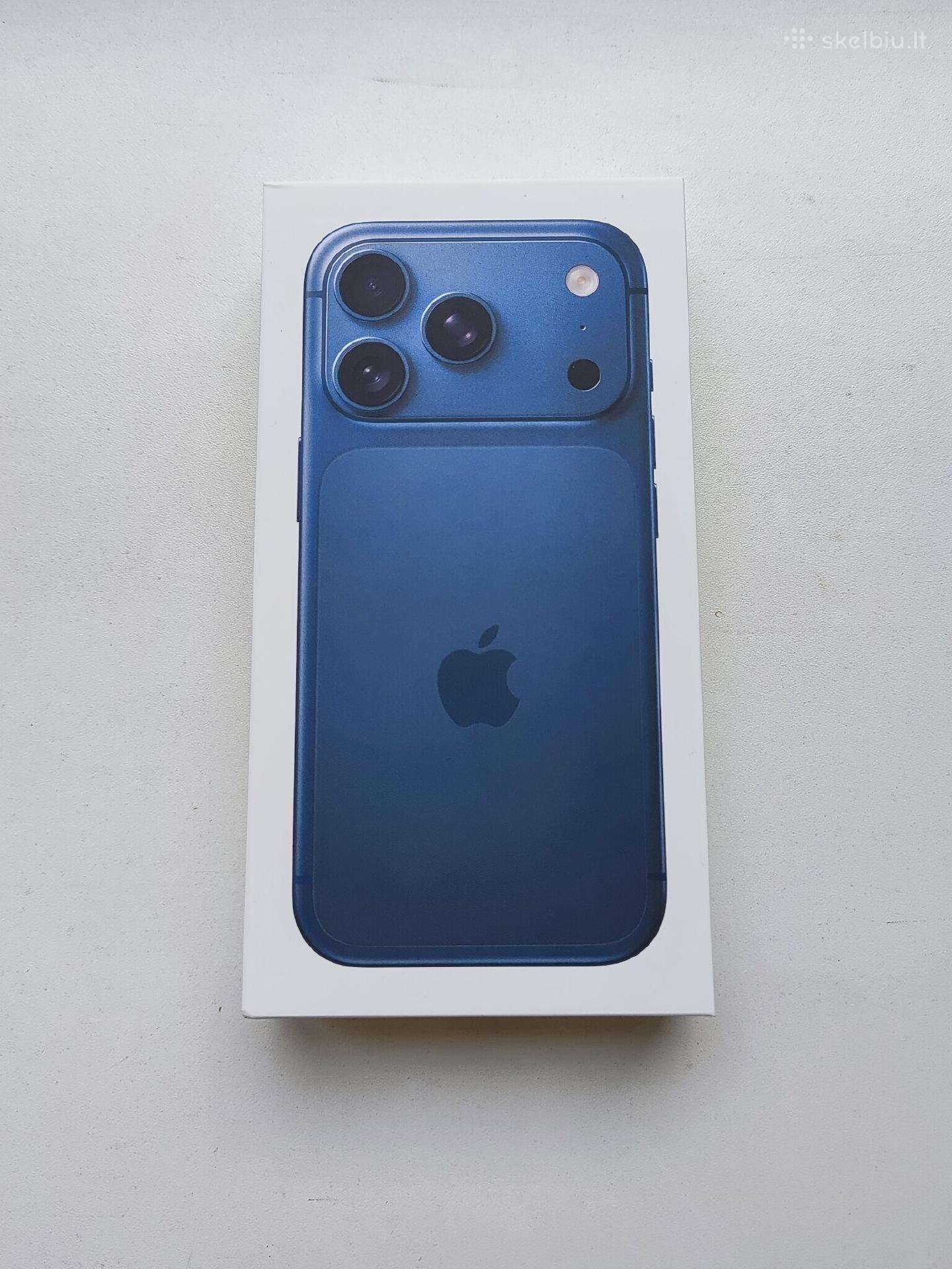 Naujas iPhone 17 Pro 256gb Deep Blue