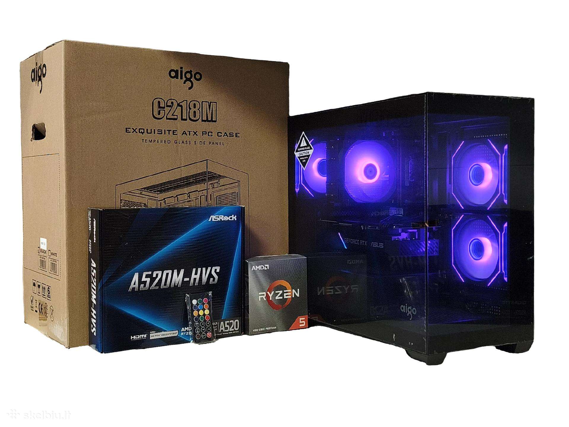 Ryzen 5 5500 Rtx 2070 8gb RAM 16gb 512gb + HDD