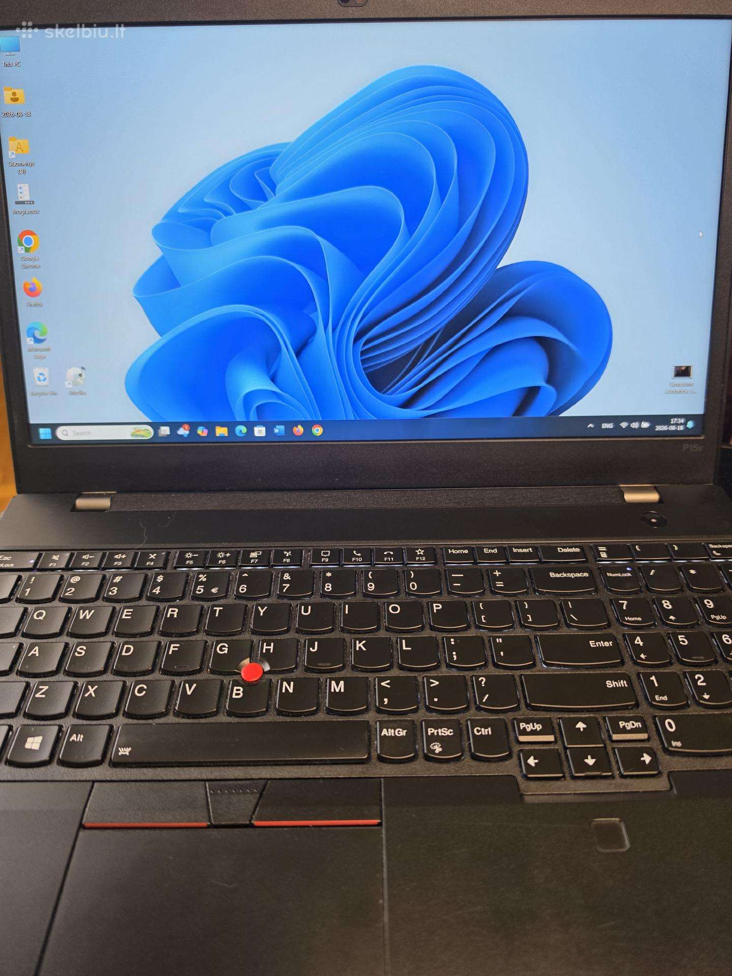 Lenovo Thinkpad P15v Gen 1.i7-10750h. 32/512 GB.