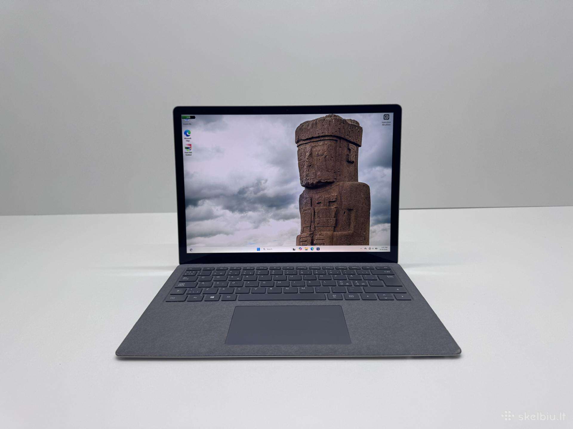 Itin plonas Microsoft Surface Laptop, 2k ekranas