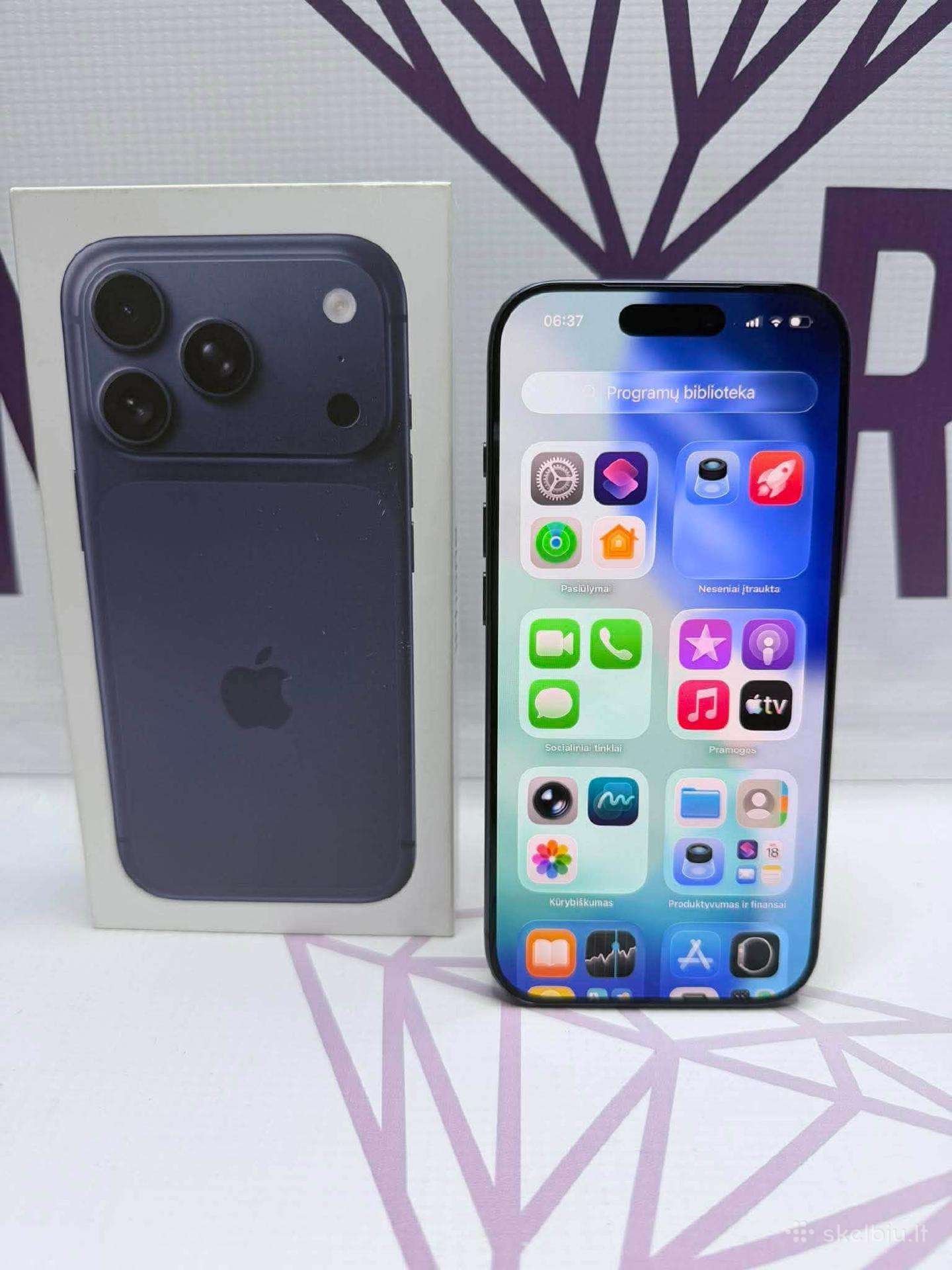 iPhone 17 Pro (256g/100%). Siunčiame