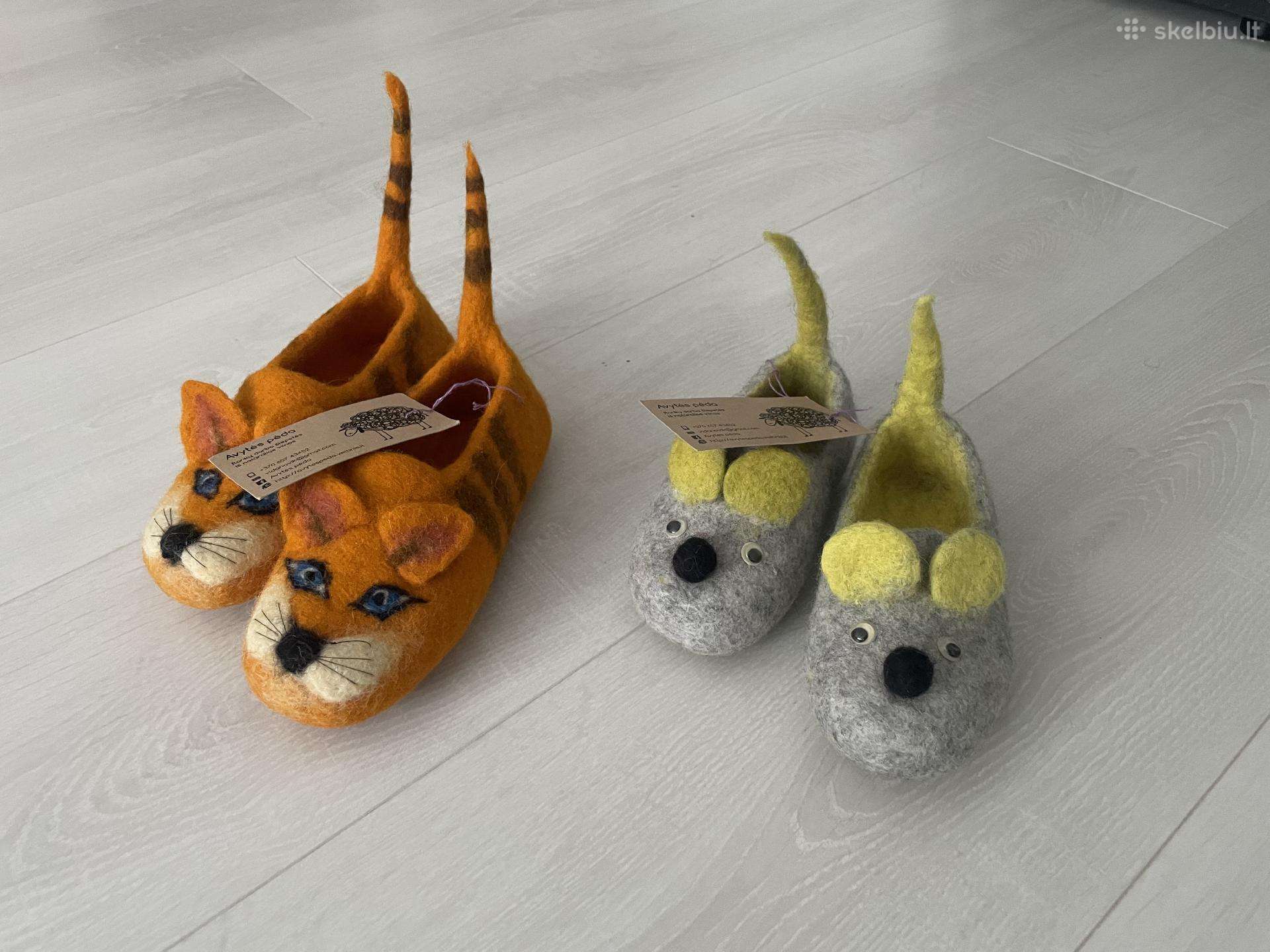Avytės pėda šlepetės