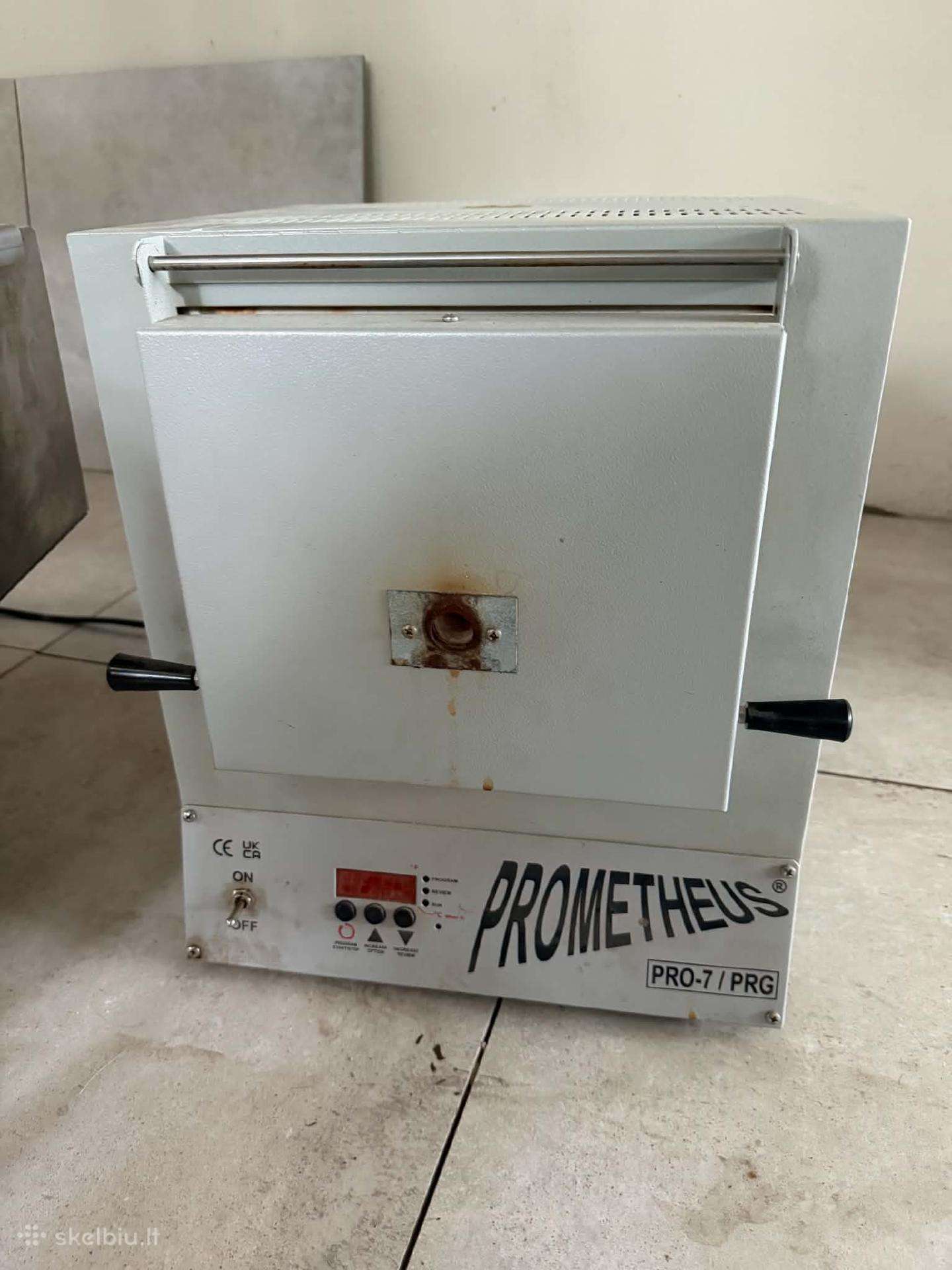 Prometheus 1100 laipsnių degimo krosnis 1.9kw 7.6l