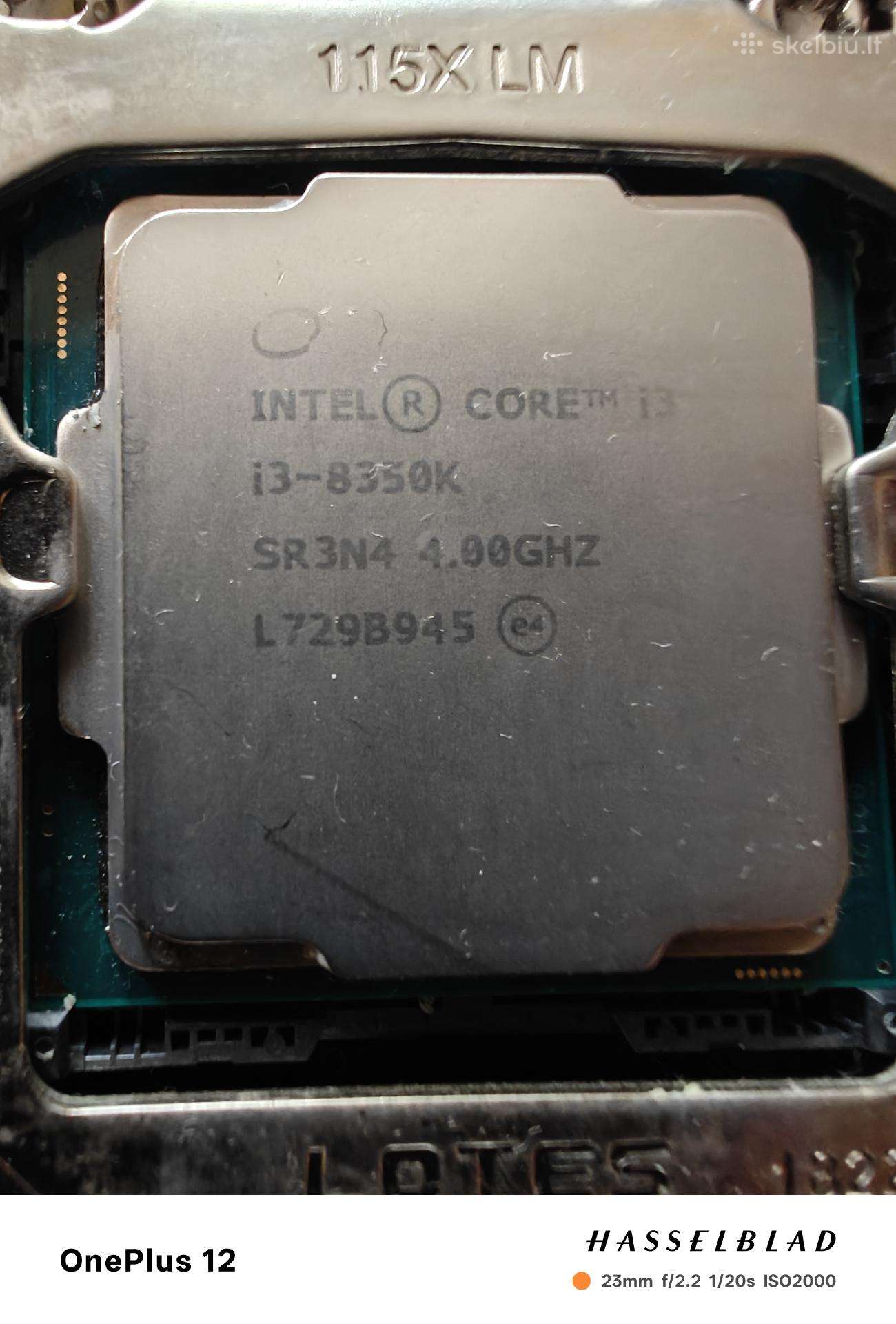 Msi B360m Pro-vd + Intel Core i3-8350k