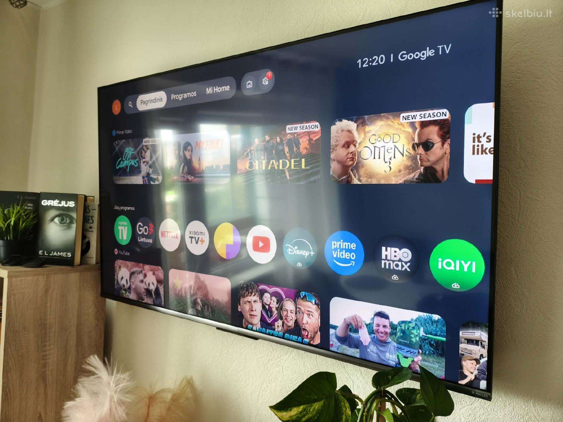 Xiomi mini LED TV 55 coliai