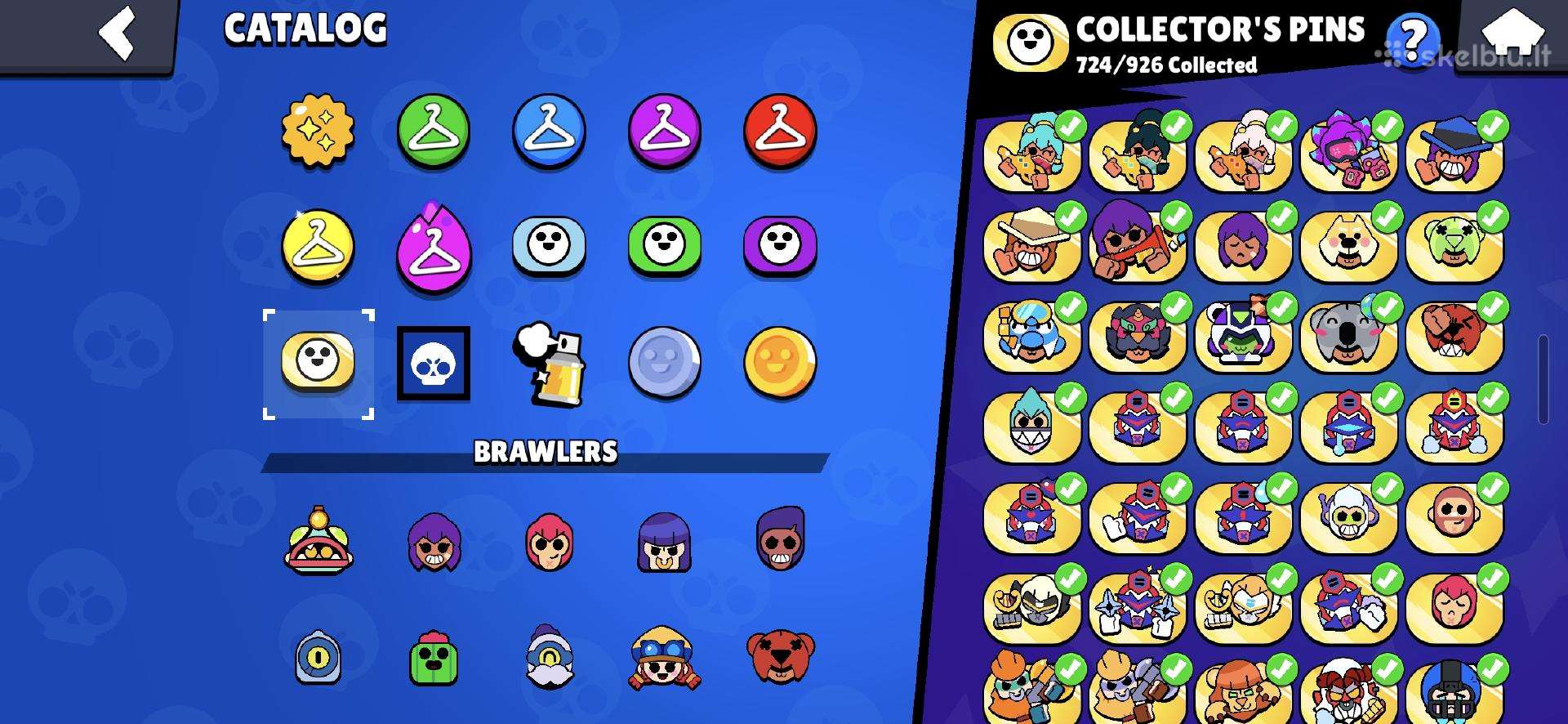 Brawl stars paskyra