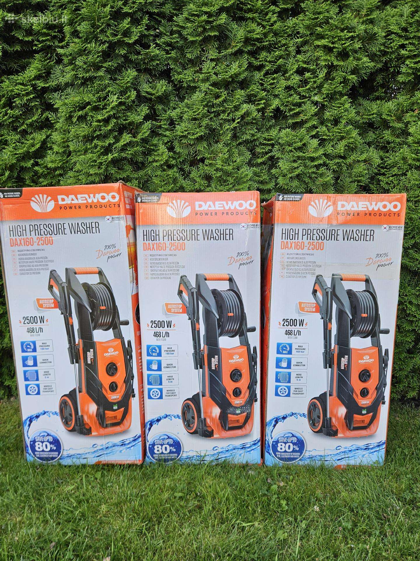 Auksto slegio plovykla Daewoo