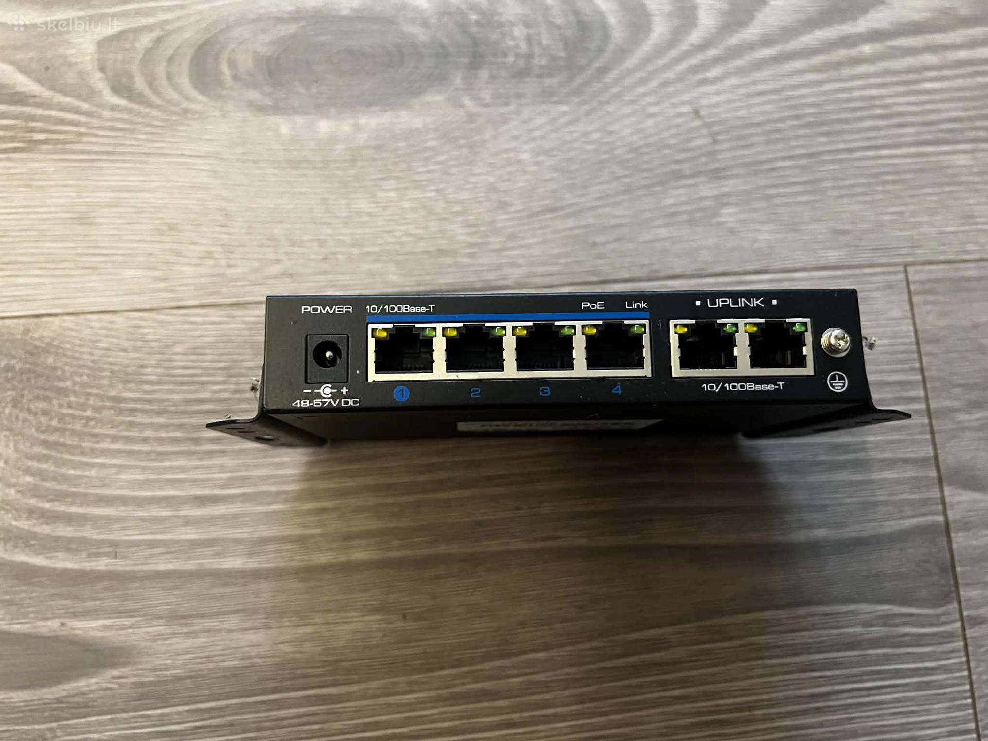 Visar 4-port Poe+ Ethernet Switch (Vss 04poe2)