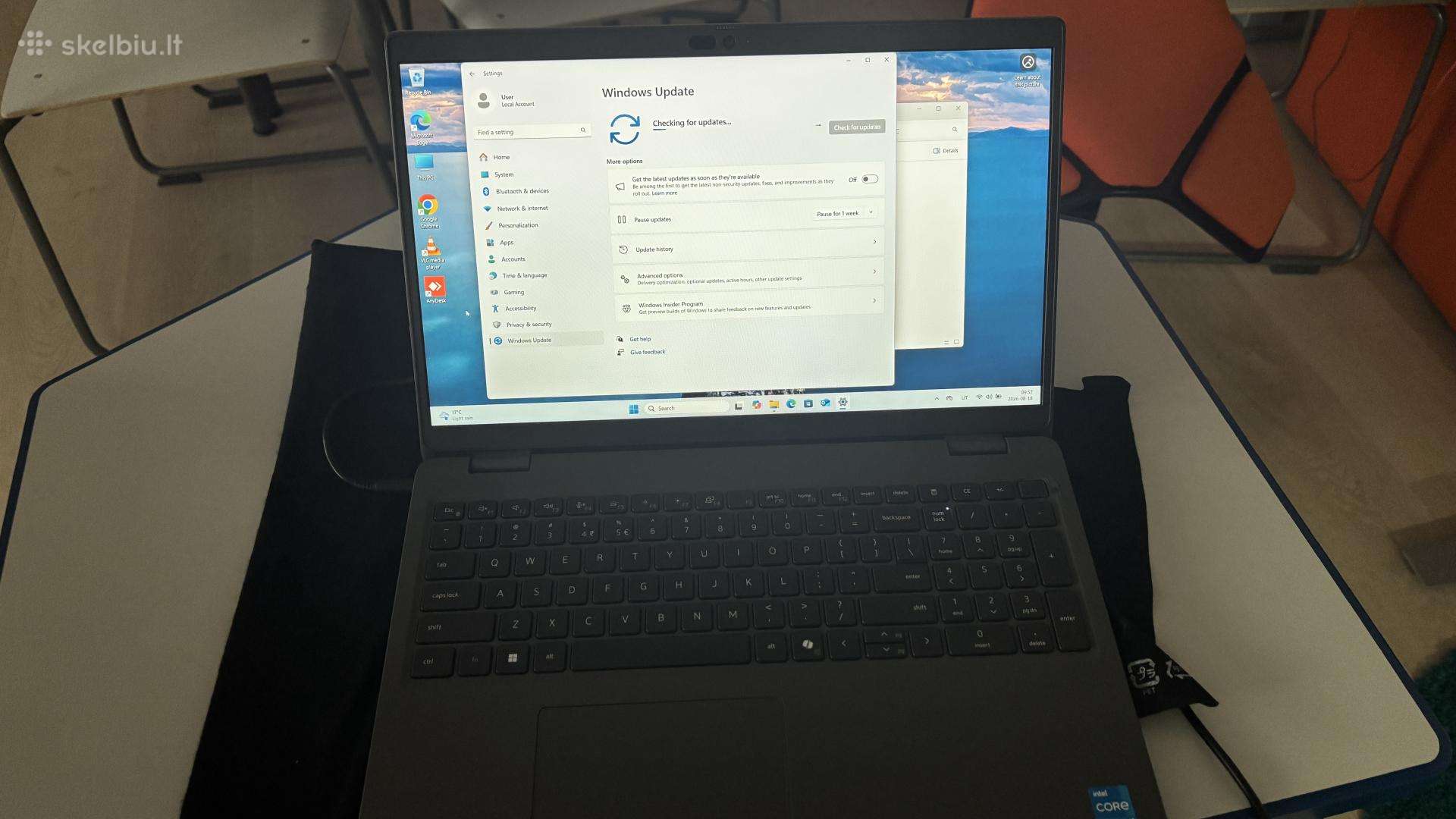 Naujas Dell i5-1335u / 8 GB Ddr5 / 512 GB SSD