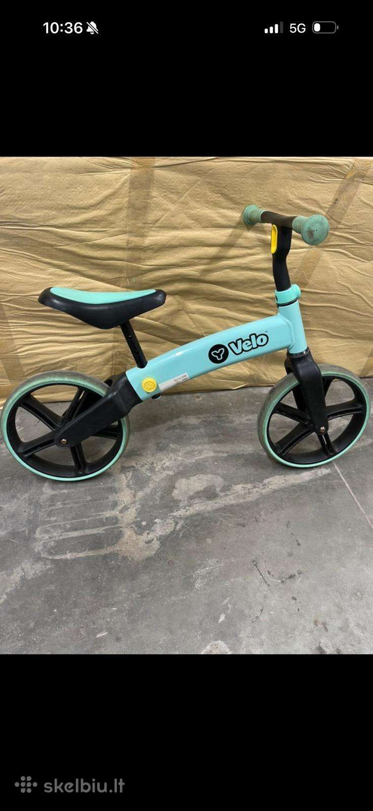Vaikiškas Velo balansinis dviratukas