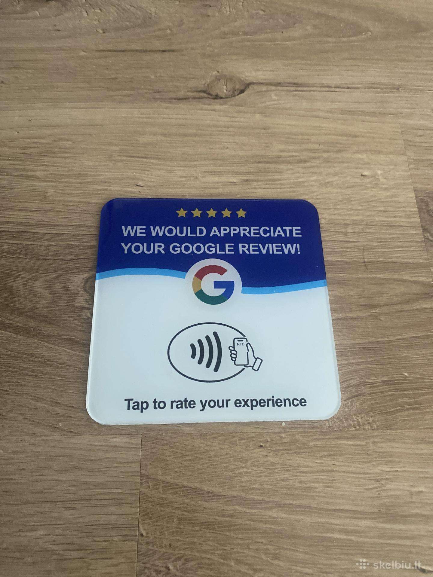 Nfc Review Tag (sukonfigūruoju aš)