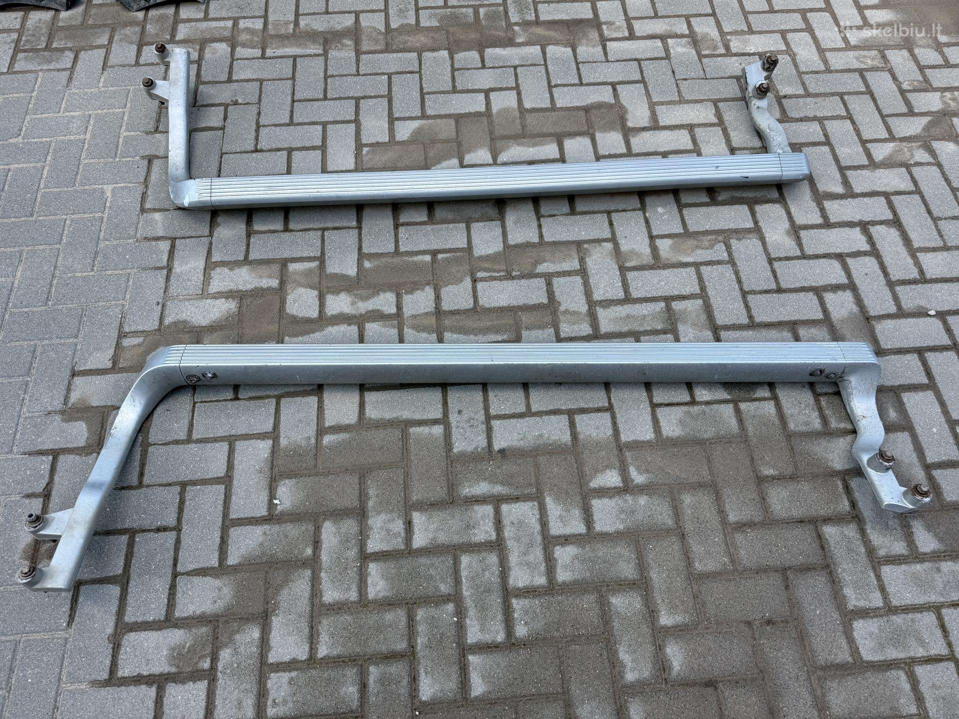 Slenksčiai,pusašis,veidrodėliai, oro kond.siurblys