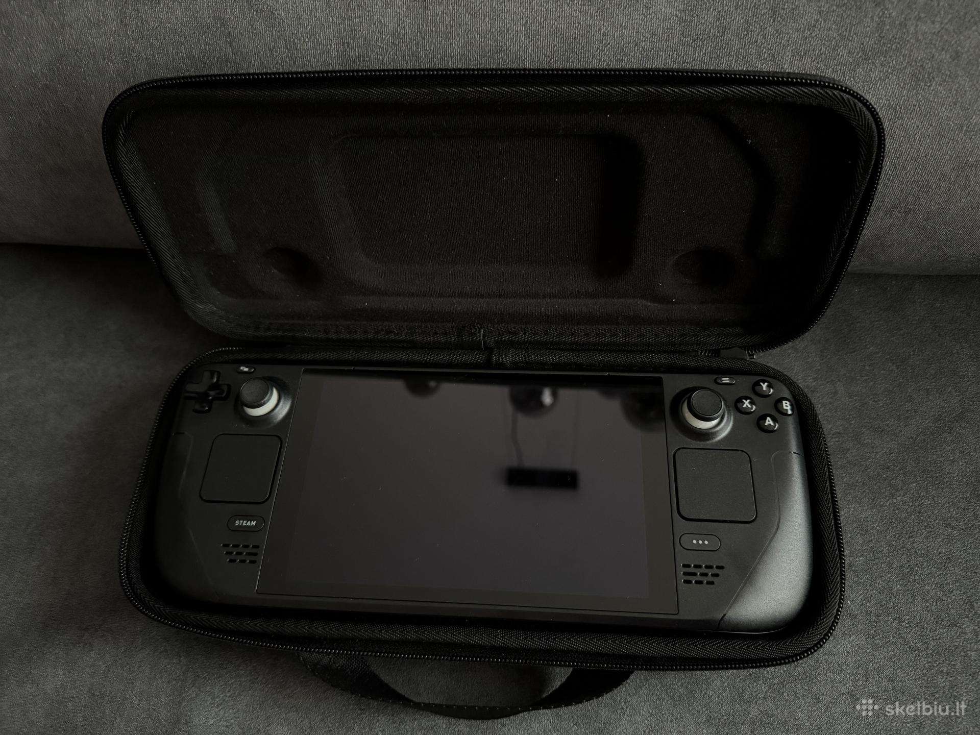 Steam Deck LCD 256gb + 512gb Sd kortelė