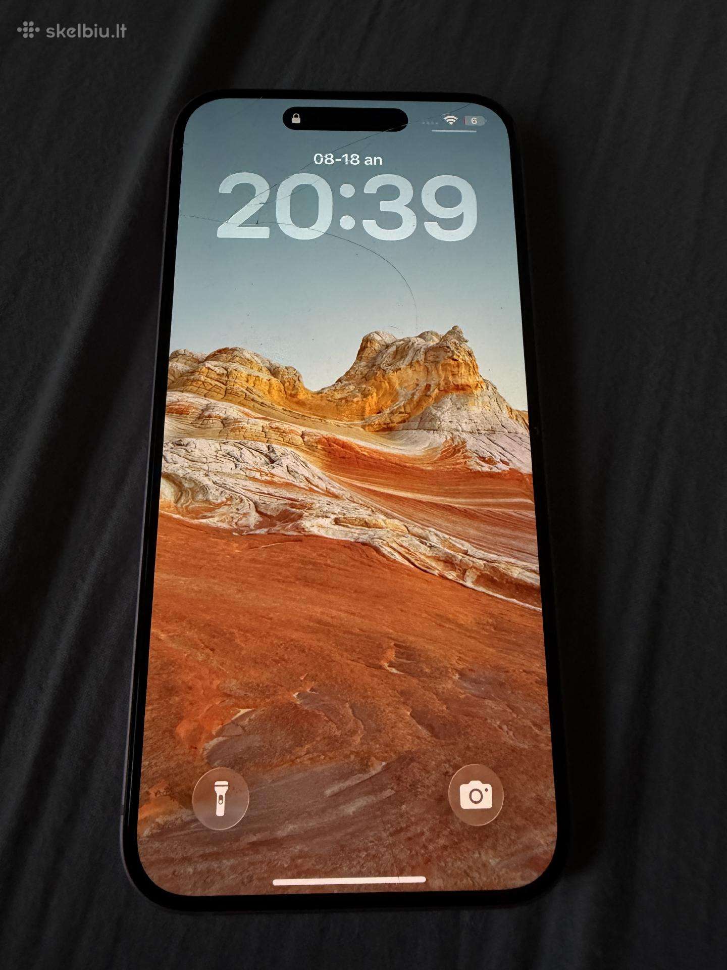 Parduodamas iPhone 15 plus