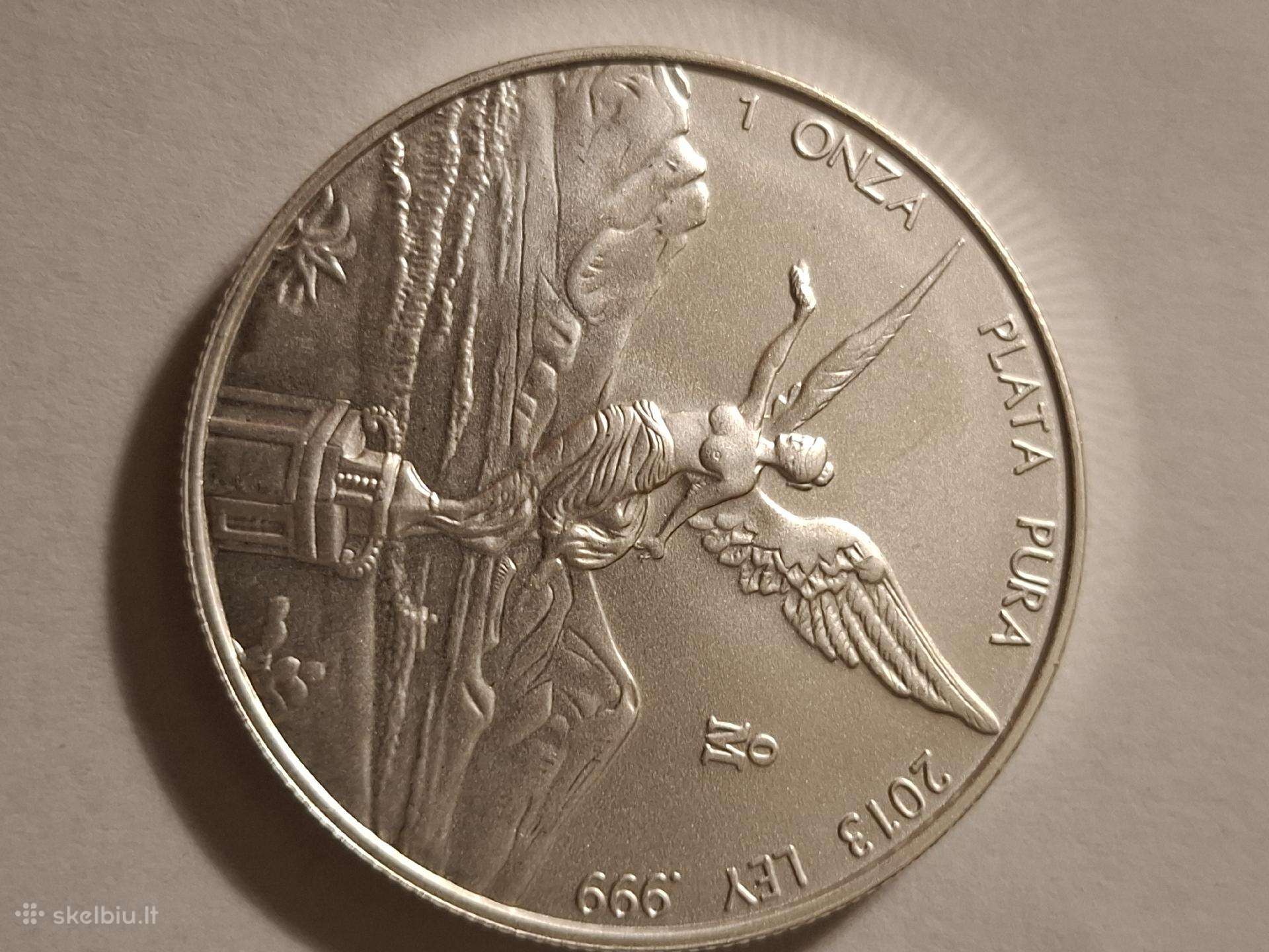 Sidabrinė1oz moneta