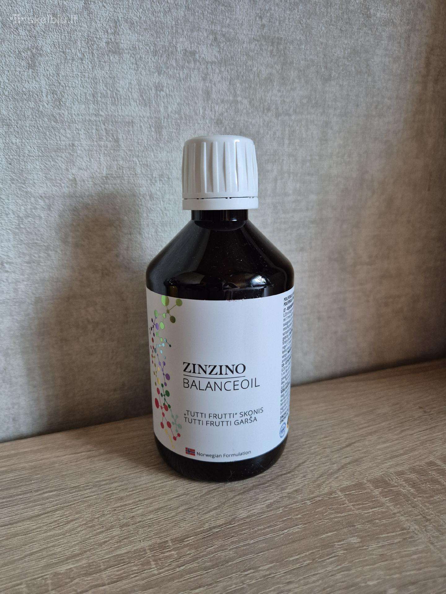 Zinzino omega 3 aliejus