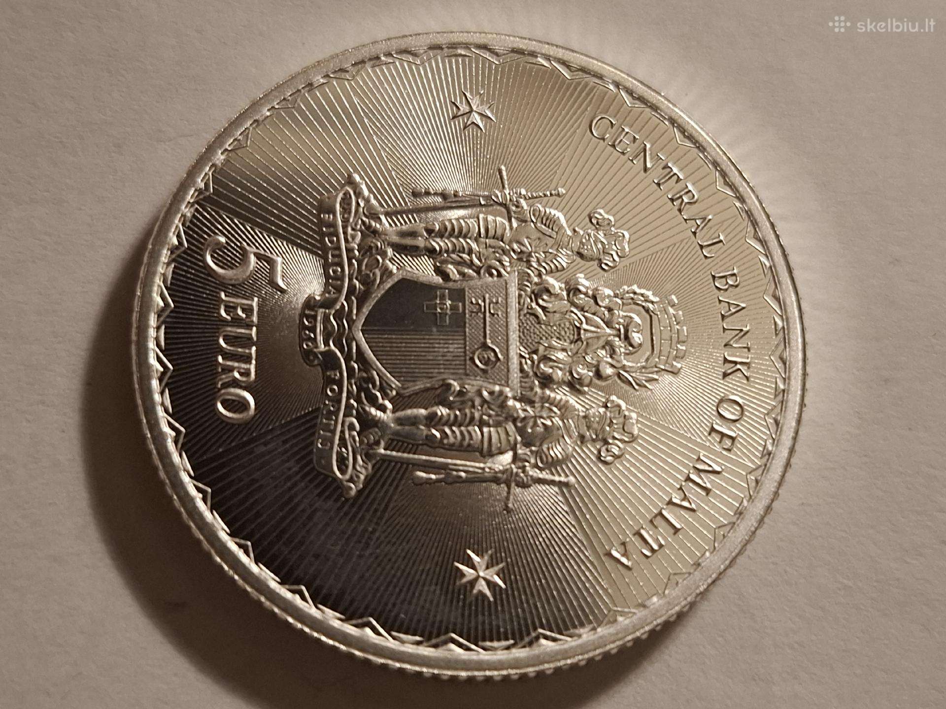 Sidabrinė1oz moneta