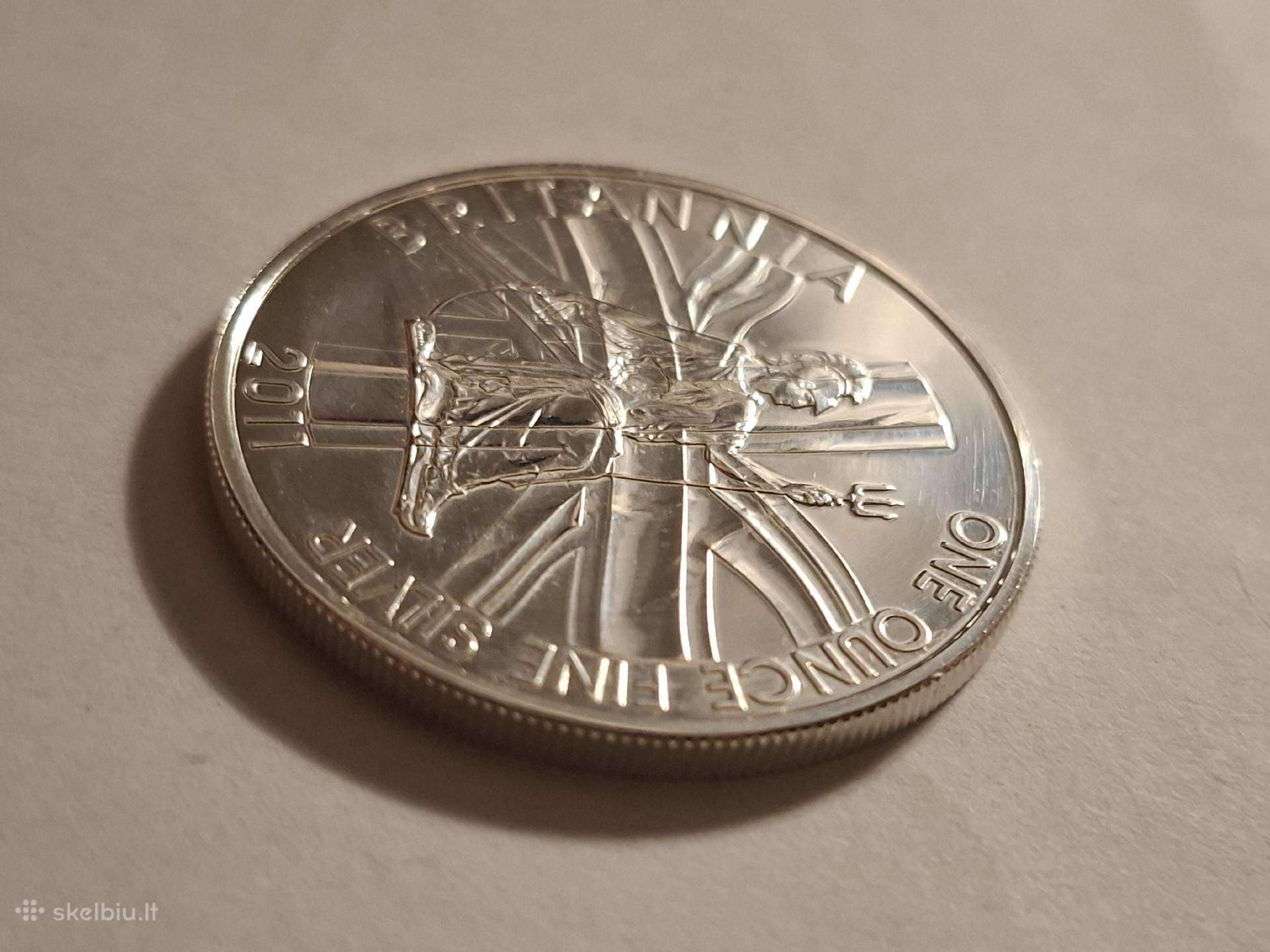 Sidabrinė 1oz moneta