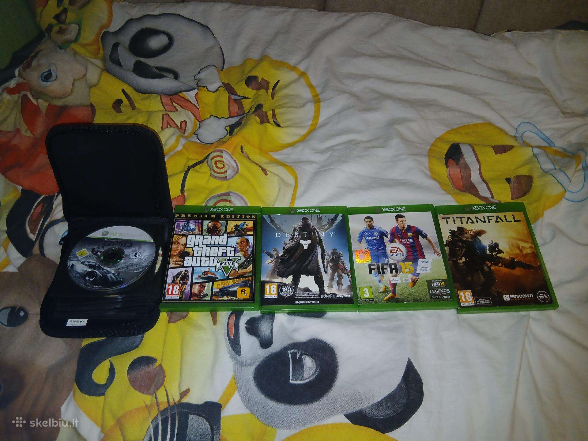 Parduodu Xbox One ir Xbox 360 žaidimus