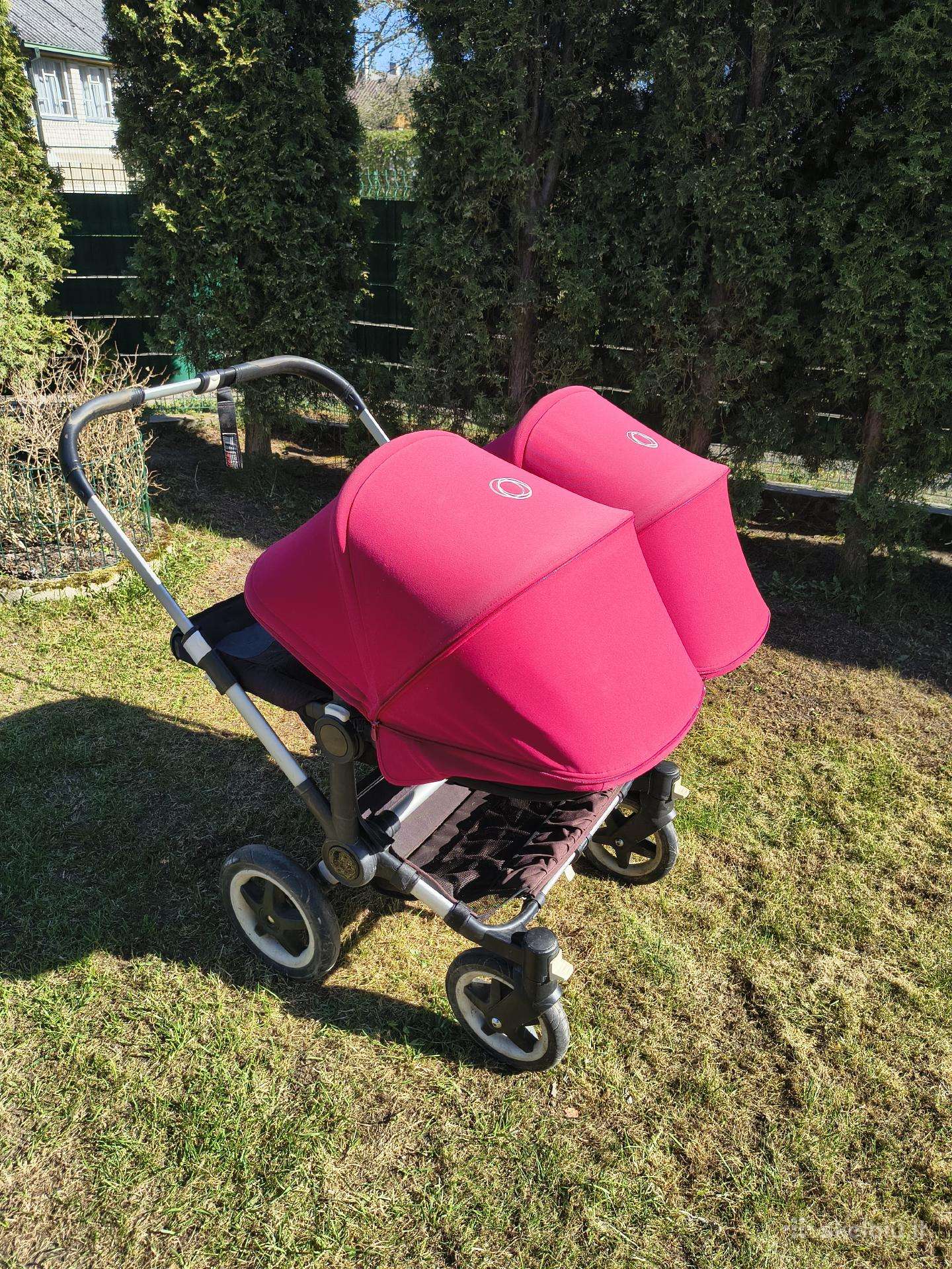 Bugaboo twin vezimukas dvynukams pametinukams