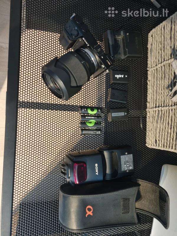 Sony Nex-7 komplektukas