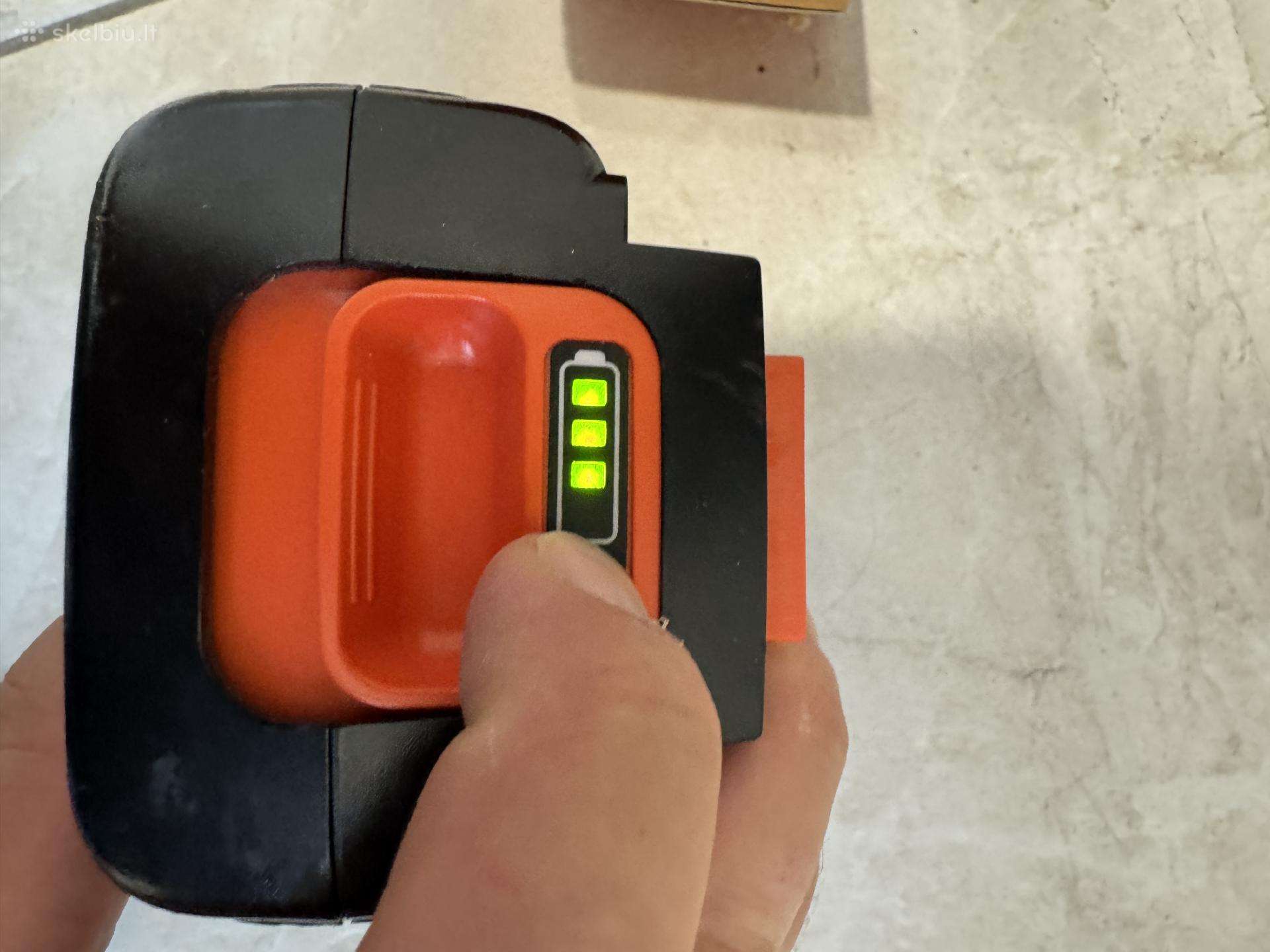Black and Decker 36 V 2,5 ah