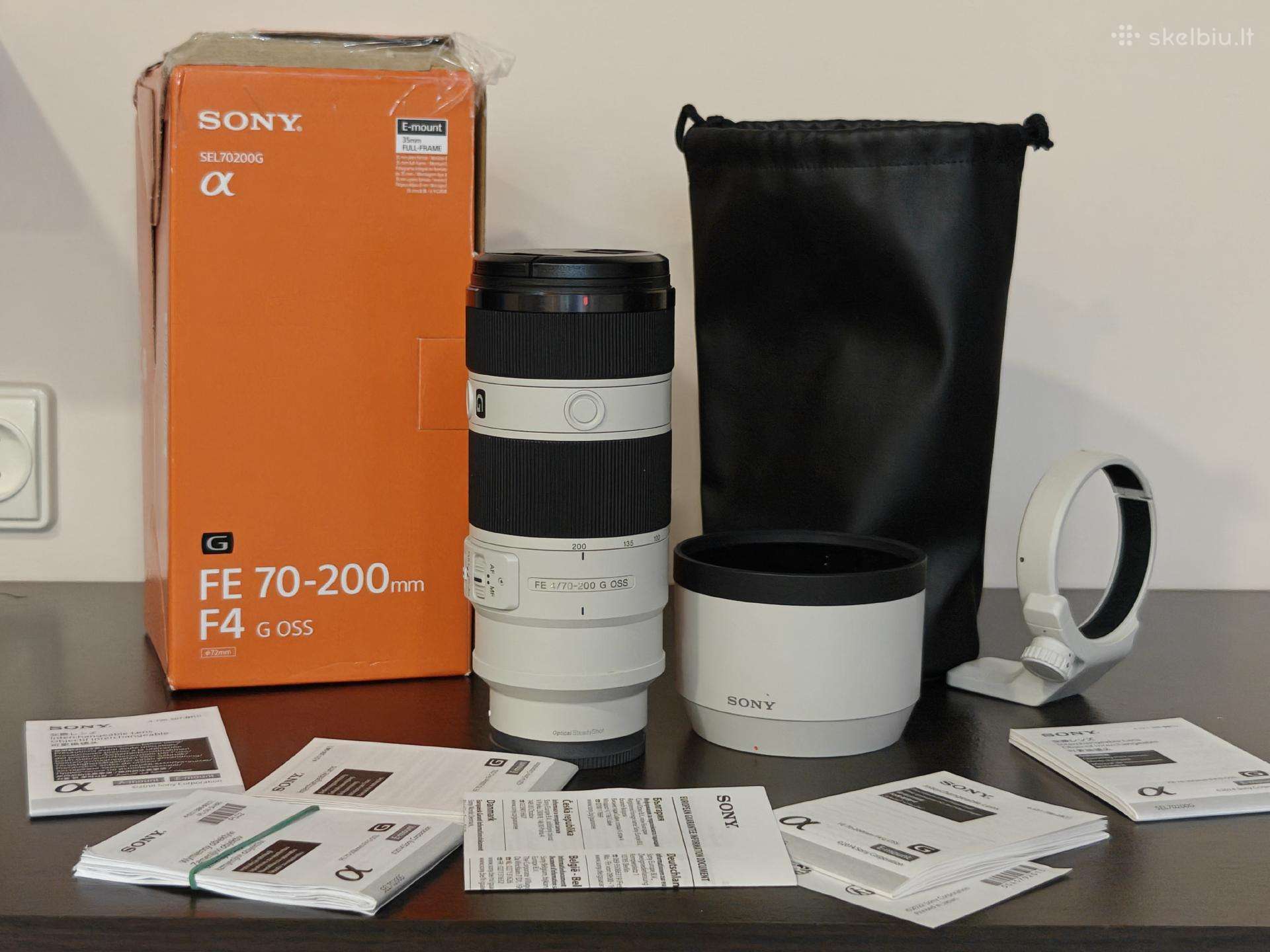Sony Fe 70-200mm f/4 G Oss