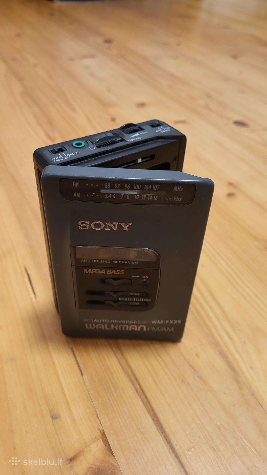Sony Walkman Wm-fx34 Fm/am Mega Bass