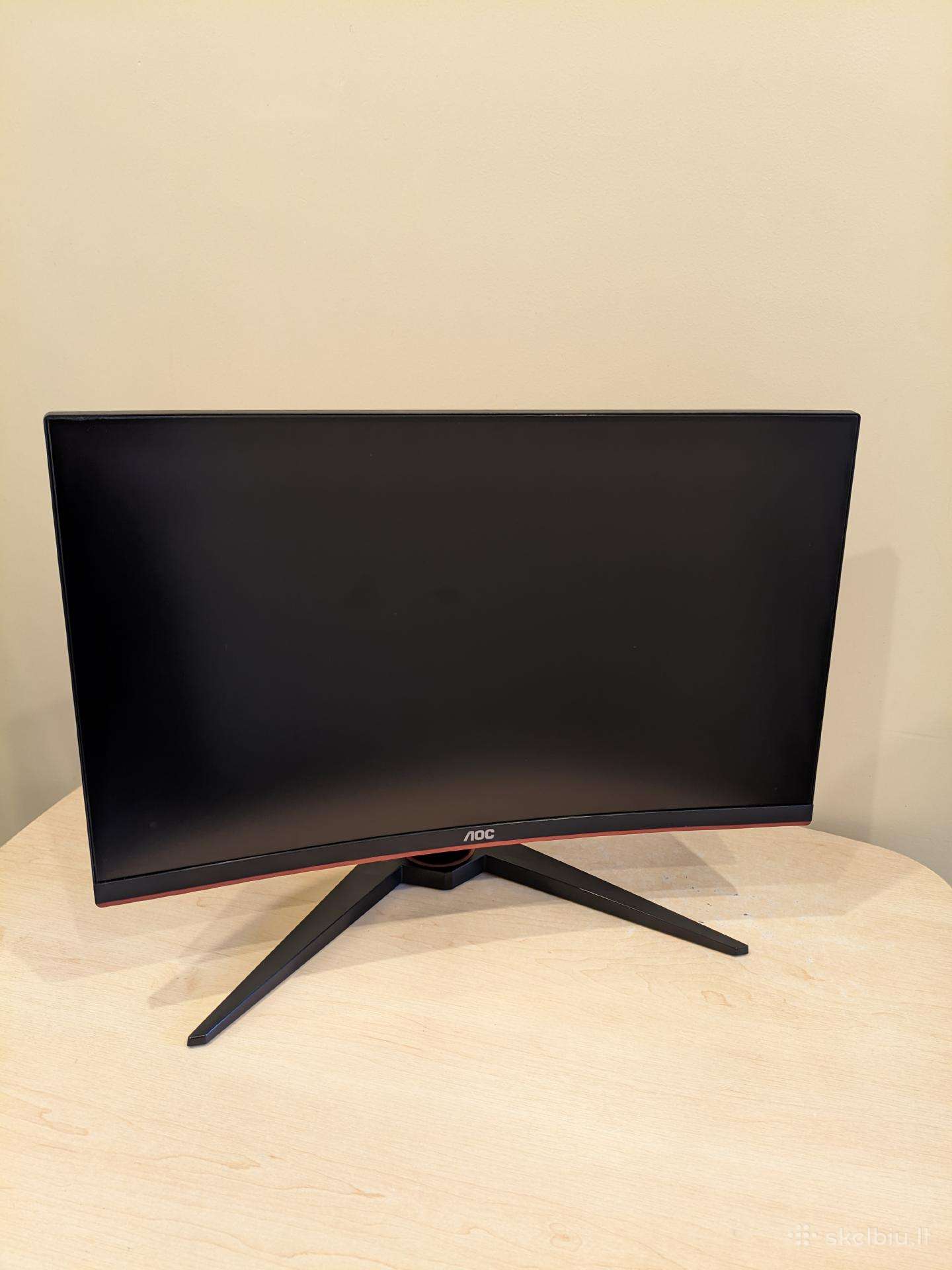 Aoc 24 coliu lenktas / 144hz / 1ms