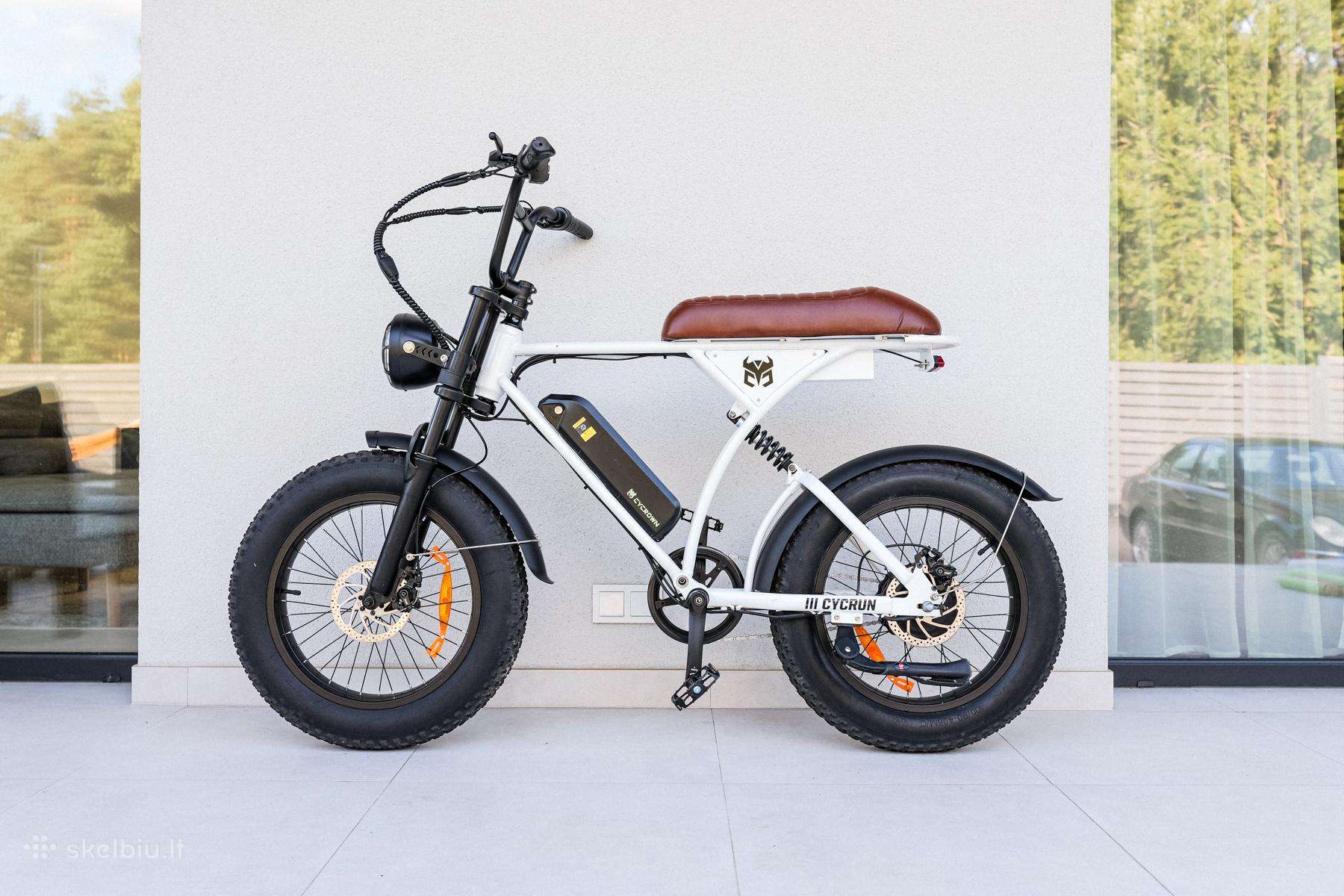 Elektrinis dviratis cycrown, fat bike, 750w, 2024