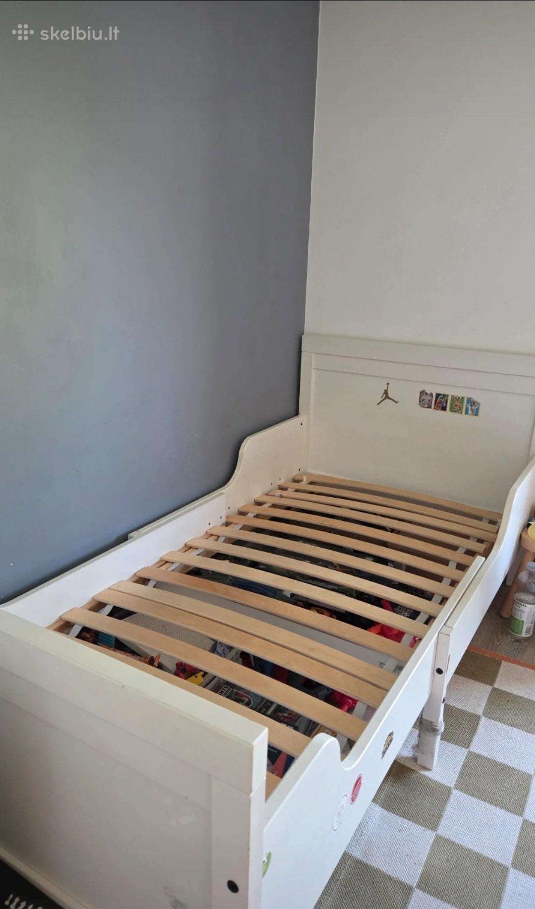 Ikea lova + čiužinys + grotelės