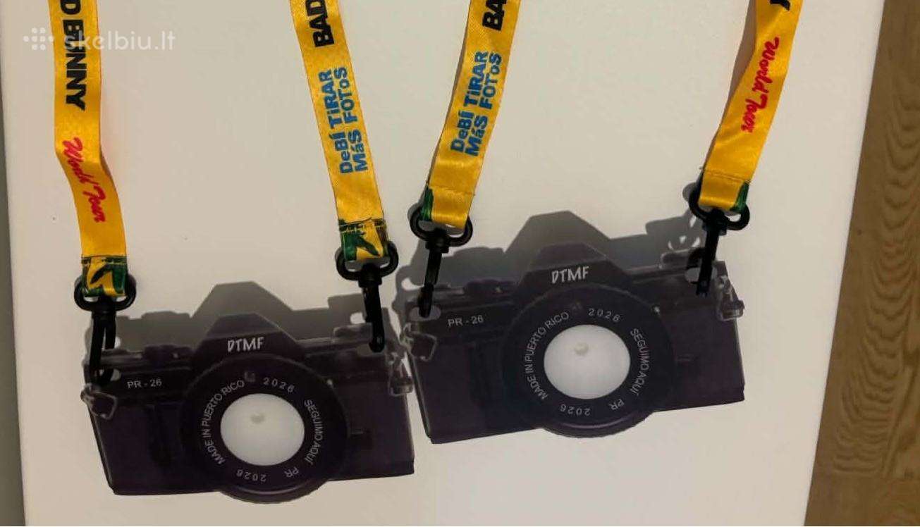 Bad Bunny Dtmf World Tour Memorabilia Camera