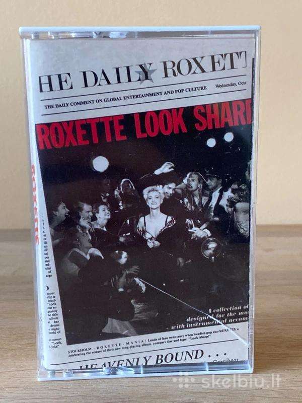 Audio garso kasetė Roxette Look Sharp!