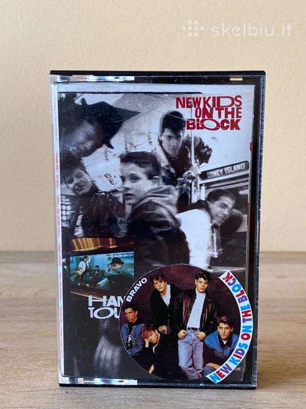 Audio garso kasetė New kids on the block Hangin t